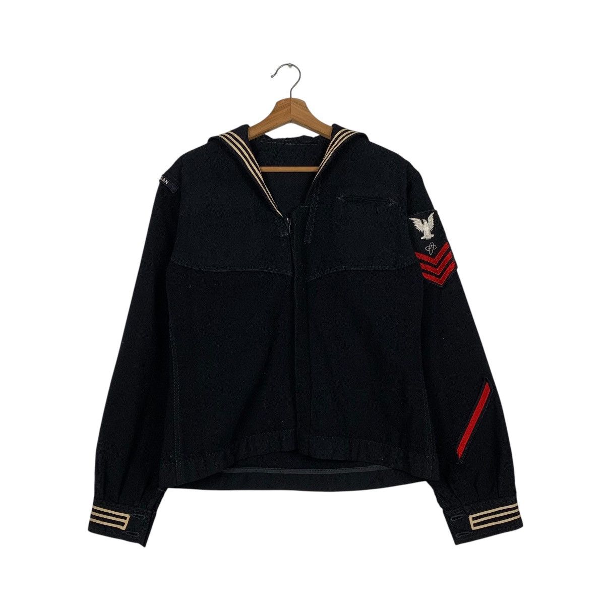 Other Vintage USS Michigan USN Sailor Jacket Size US M / EU 48-50 / 2 - 1 Thumbnail