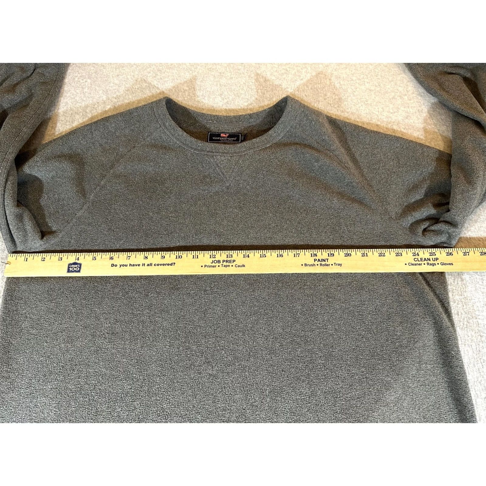 Vineyard Vines Vineyard Vines Sweatshirt Mens XL Gray Harbor Fleece Crewneck Thermal Logo Size US XL / EU 56 / 4 - 3 Thumbnail
