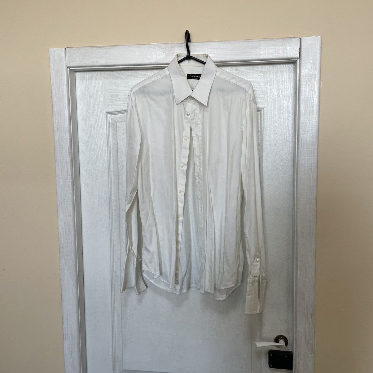 Canali × Vintage 42 Rare Canali tee long Shirt button up old money luxury Size US L / EU 52-54 / 3 - 1 Thumbnail