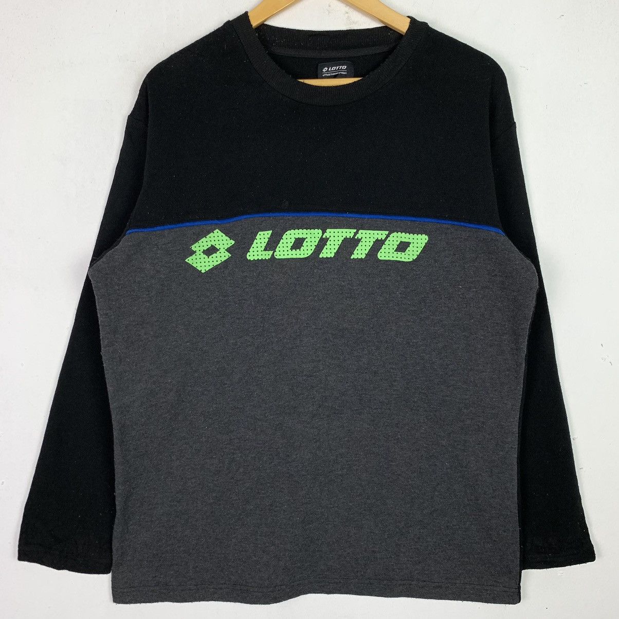 Lotto Sport × Vintage Vintage Lotto Long Sleeve Tee T Shirt Size US L / EU 52-54 / 3 - 1 Thumbnail