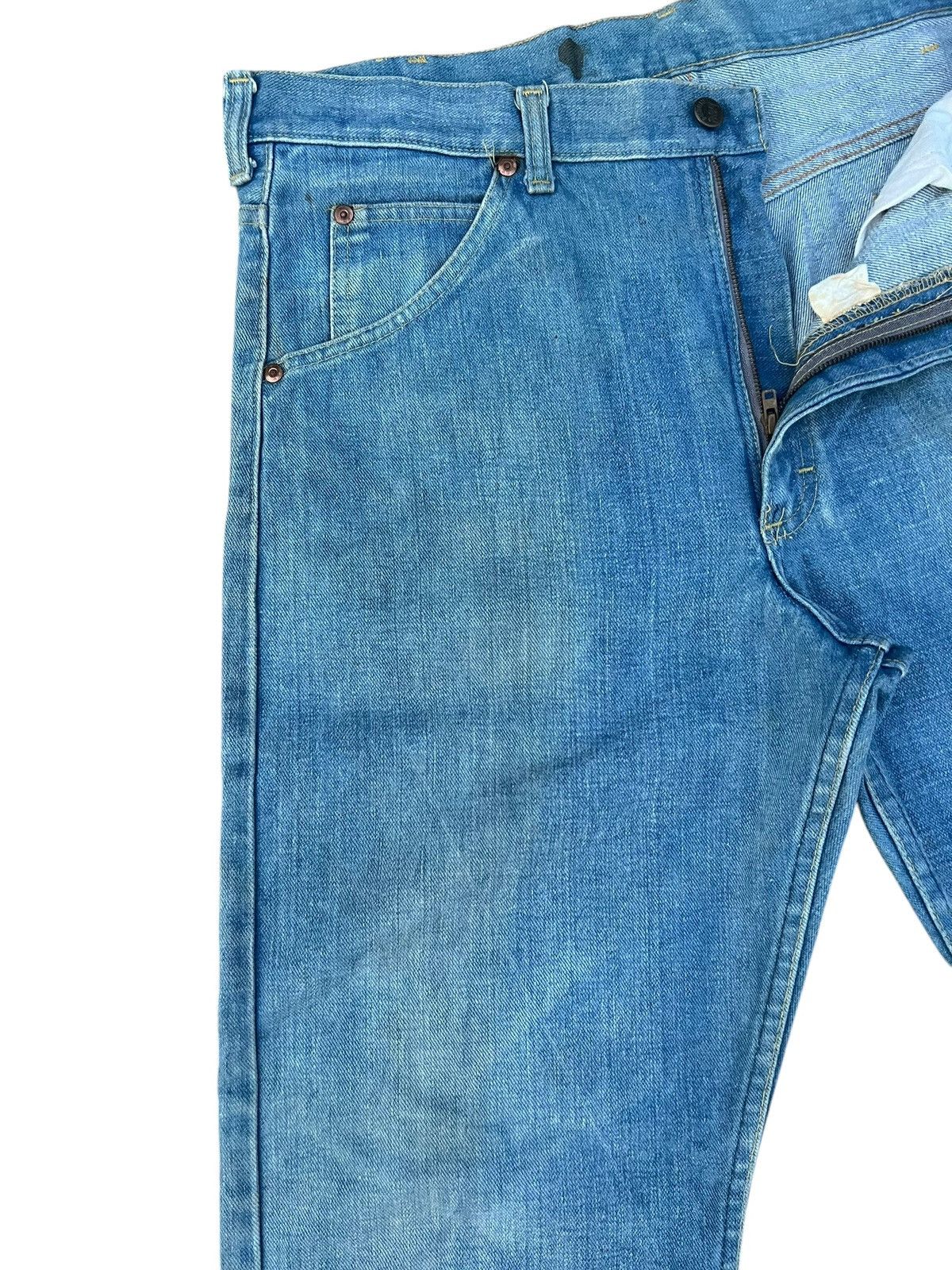 Lee Vintage 70s 80s Lee Riders Faded Dirty Mud Denim Jeans Size US 34 / EU 50 - 7 Thumbnail