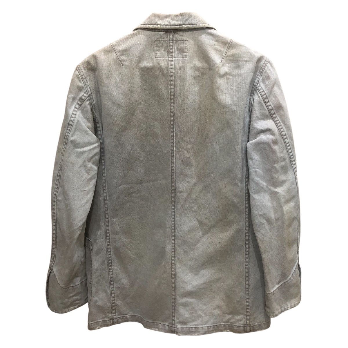 Levi's × Levi's Vintage Clothing Levis 70802 Denim Distress Blazer Jacket Size US M / EU 48-50 / 2 - 8 Thumbnail
