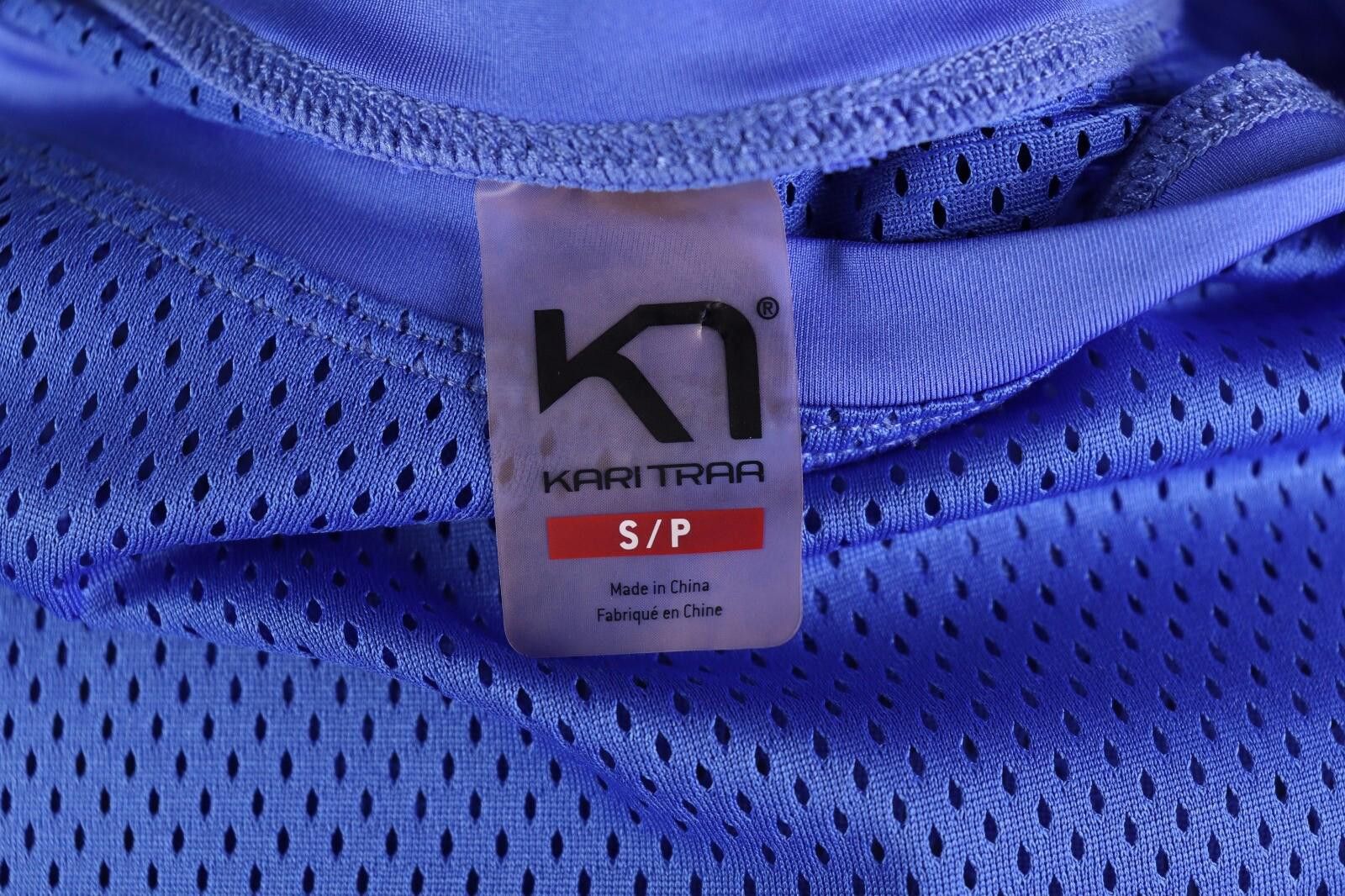 Designer Kari Traa Blue Big Logo Short Sleeve Top Shirt Size S Size S / US 4 / IT 40 - 9 Thumbnail