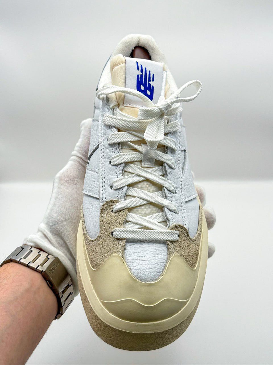 New Balance New Balance CT302 White/Cream Leather Sneakers Size US 8.5 / EU 41-42 - 7 Thumbnail