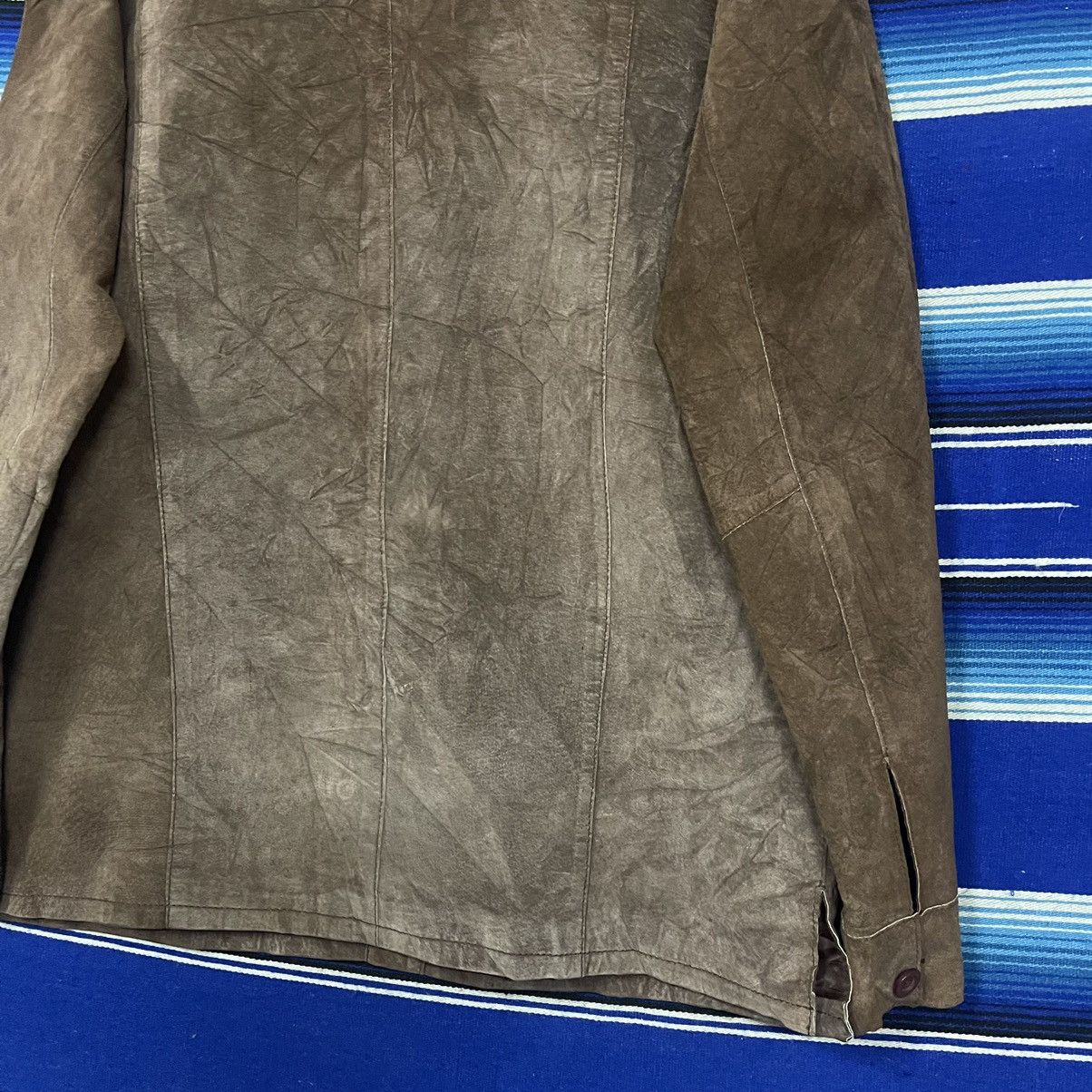 Genuine Leather × Guess × Vintage Vintage GUESS Classic Genuine Leather Shirt Size US S / EU 44-46 / 1 - 5 Thumbnail