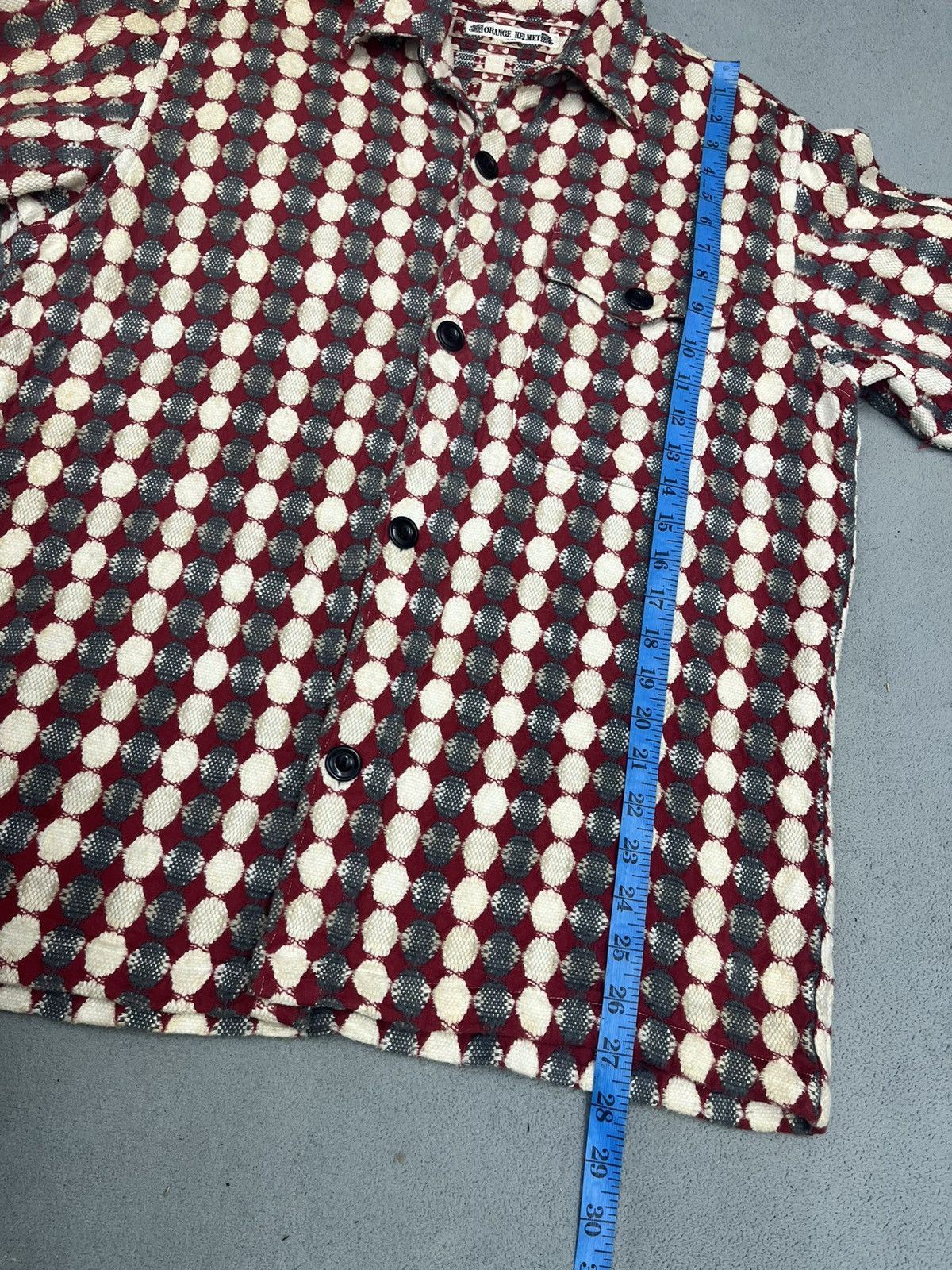 Sugar Cane ARCHIVE🔥ORANGE HELMET GEOMETRIC JACKET Size US L / EU 52-54 / 3 - 11 Thumbnail