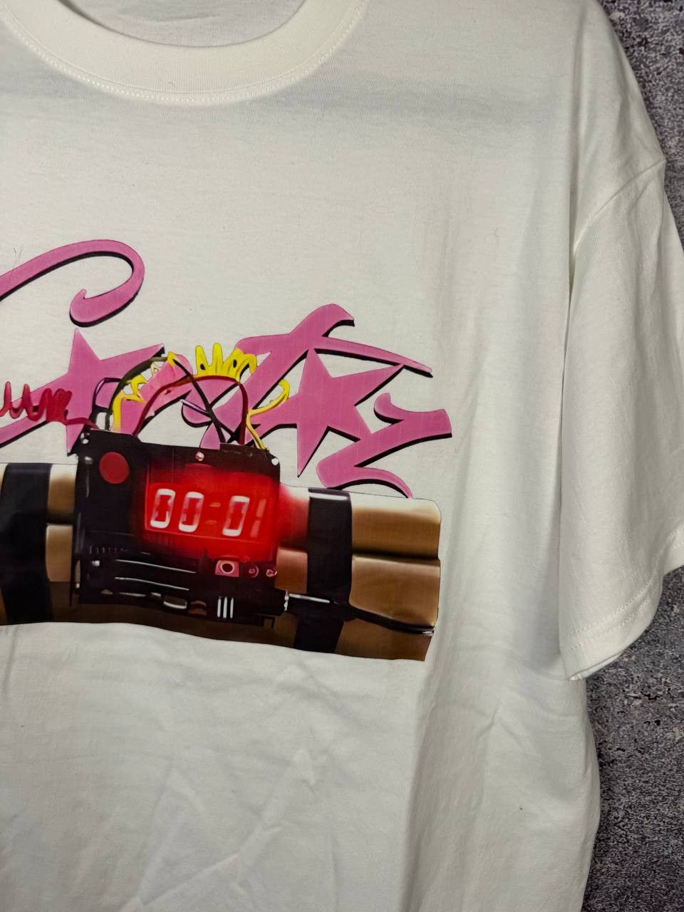 Other Corteiz Style White Boom Logo Tee Large Size US L / EU 52-54 / 3 - 5 Thumbnail