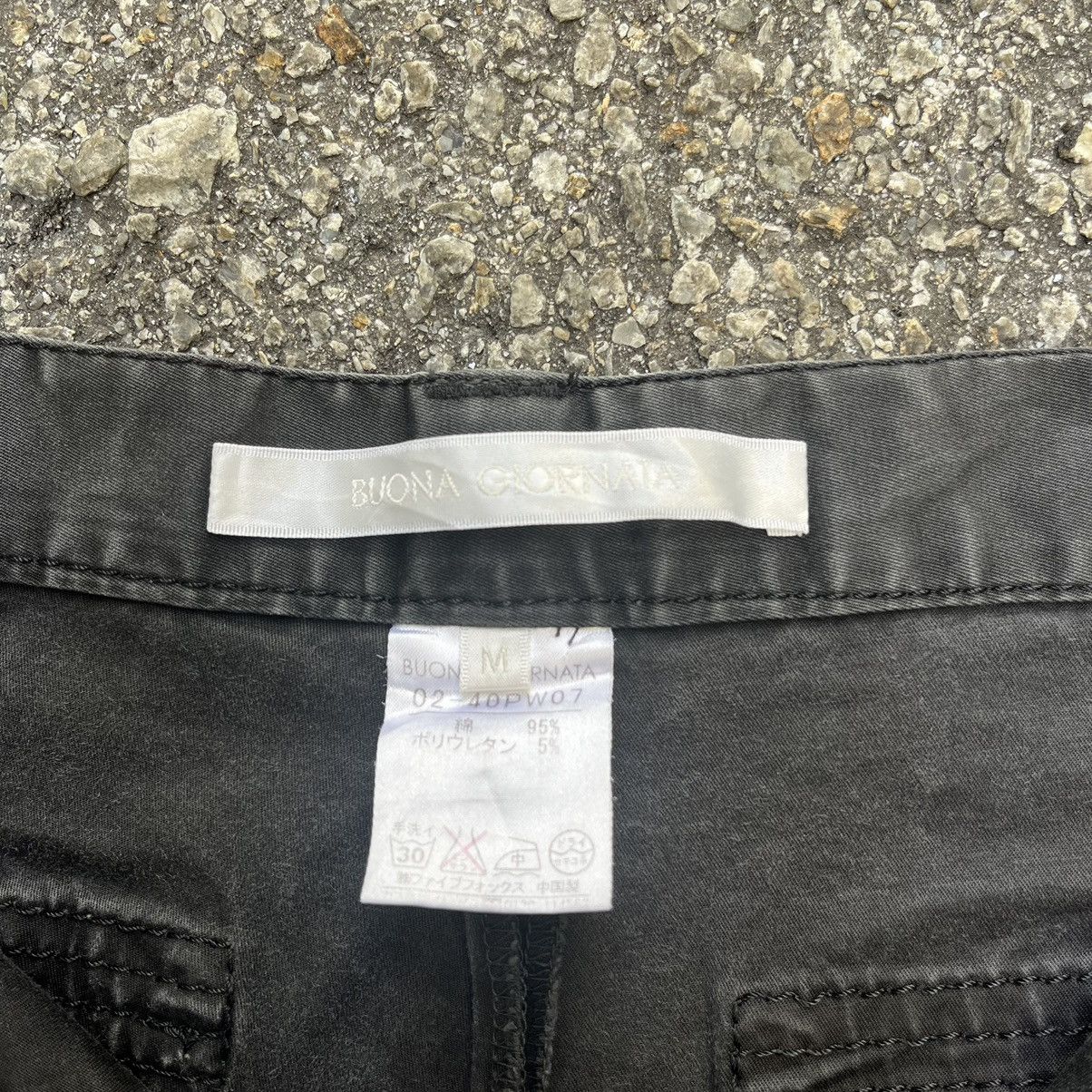 If Six Was Nine Cargo Faded Black Bondage Pants Buona Giornata Size US 29 - 5 Thumbnail