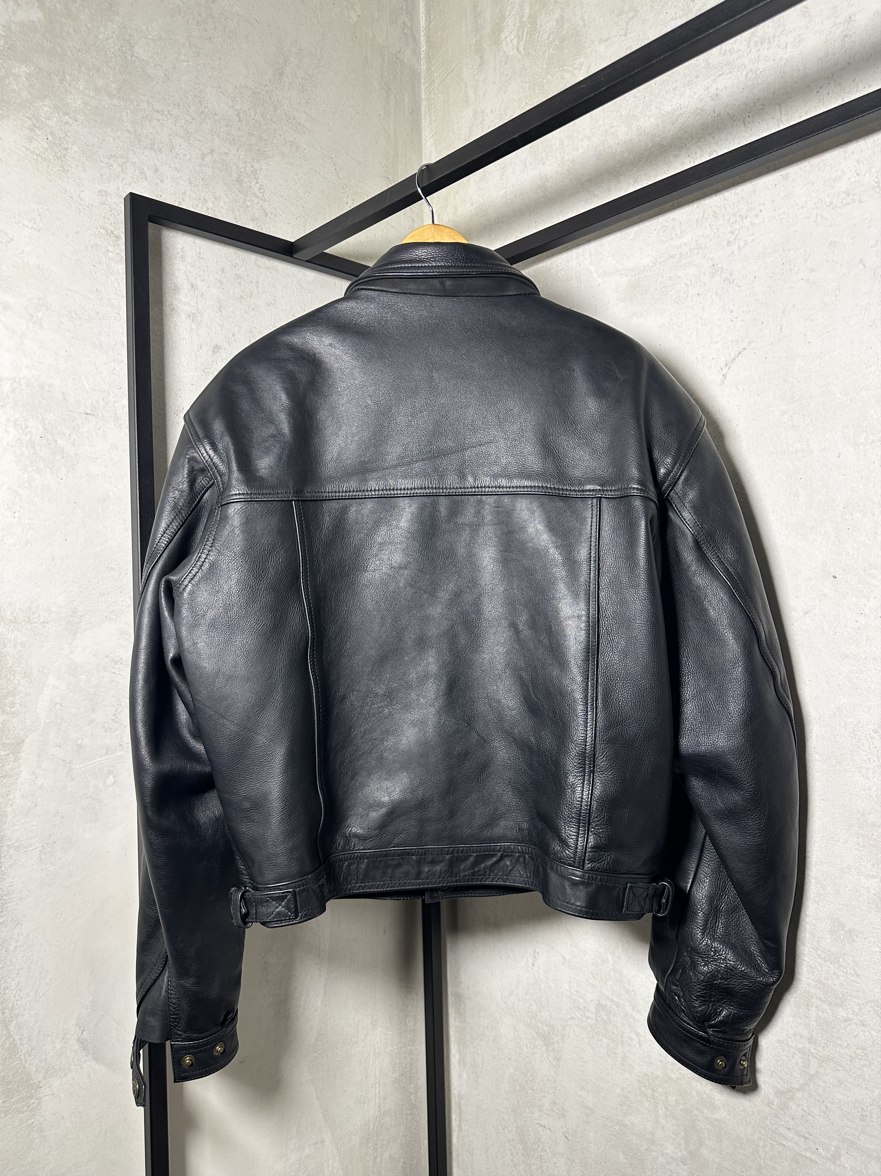 Genuine Leather Leather Western Trucker Jacket Size US L / EU 52-54 / 3 - 5 Thumbnail
