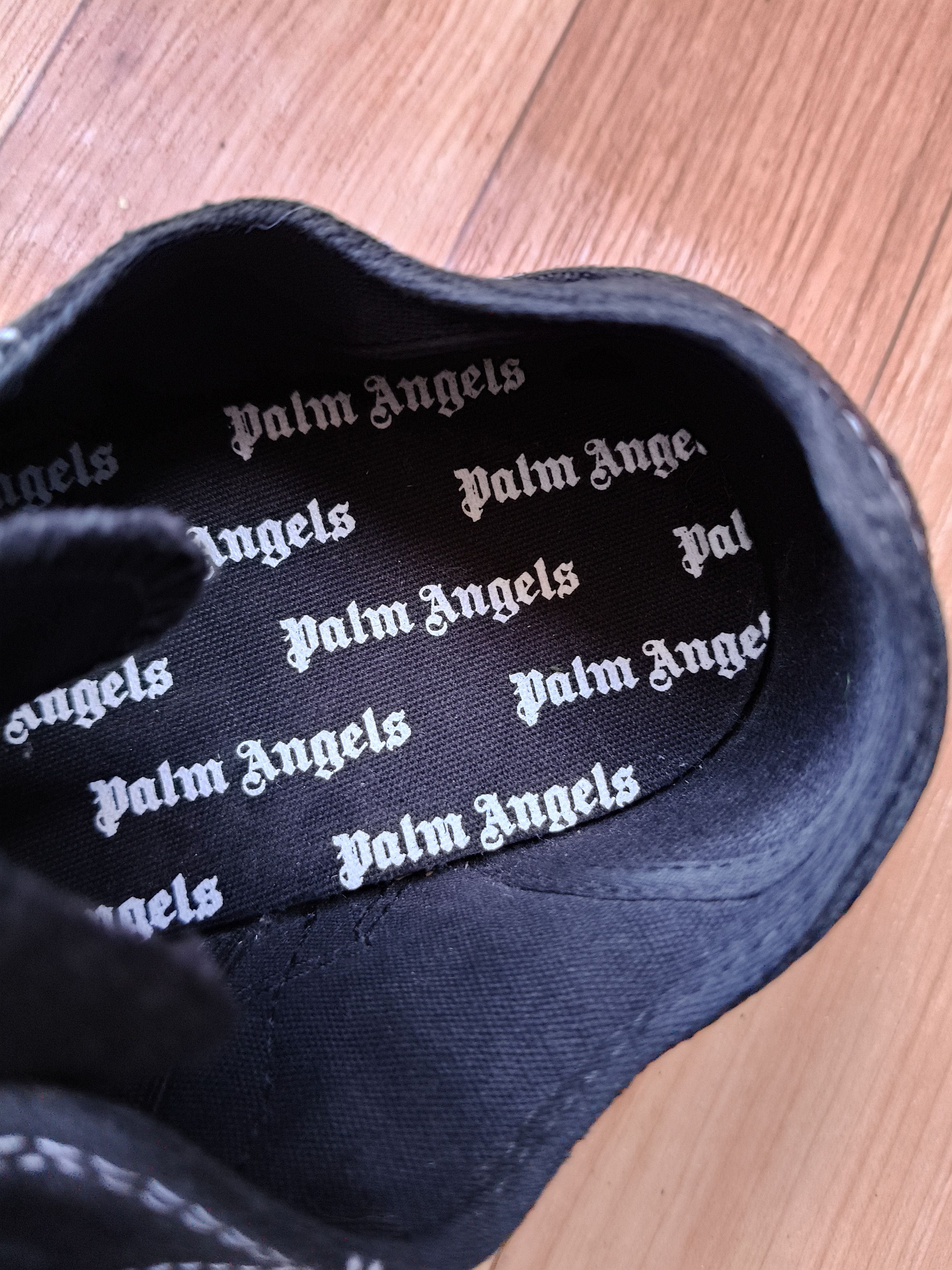 Palm Angels Black velcro vulcanised sneakers Size US 8 / EU 41 - 13 Thumbnail