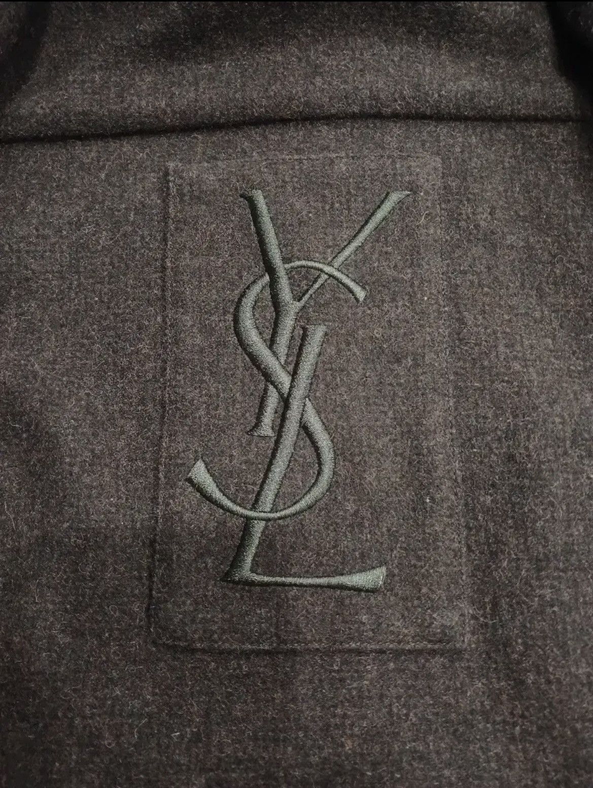 Yves Saint Laurent YSL RIVE GAUCHE MILITARY WOOL JACKET Size US M / EU 48-50 / 2 - 11 Thumbnail