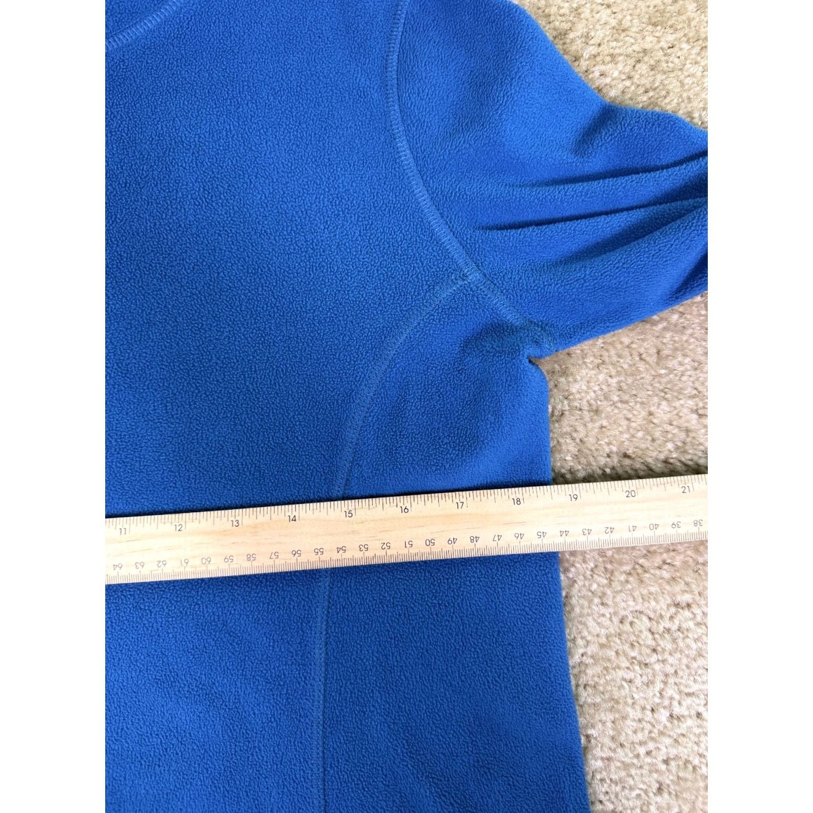 Old Navy Old Navy Fleece Sweatshirt Womens Size M Blue Pull Over 1/4 Zip Up Stretch E222 Size M / US 6-8 / IT 42-44 - 7 Thumbnail