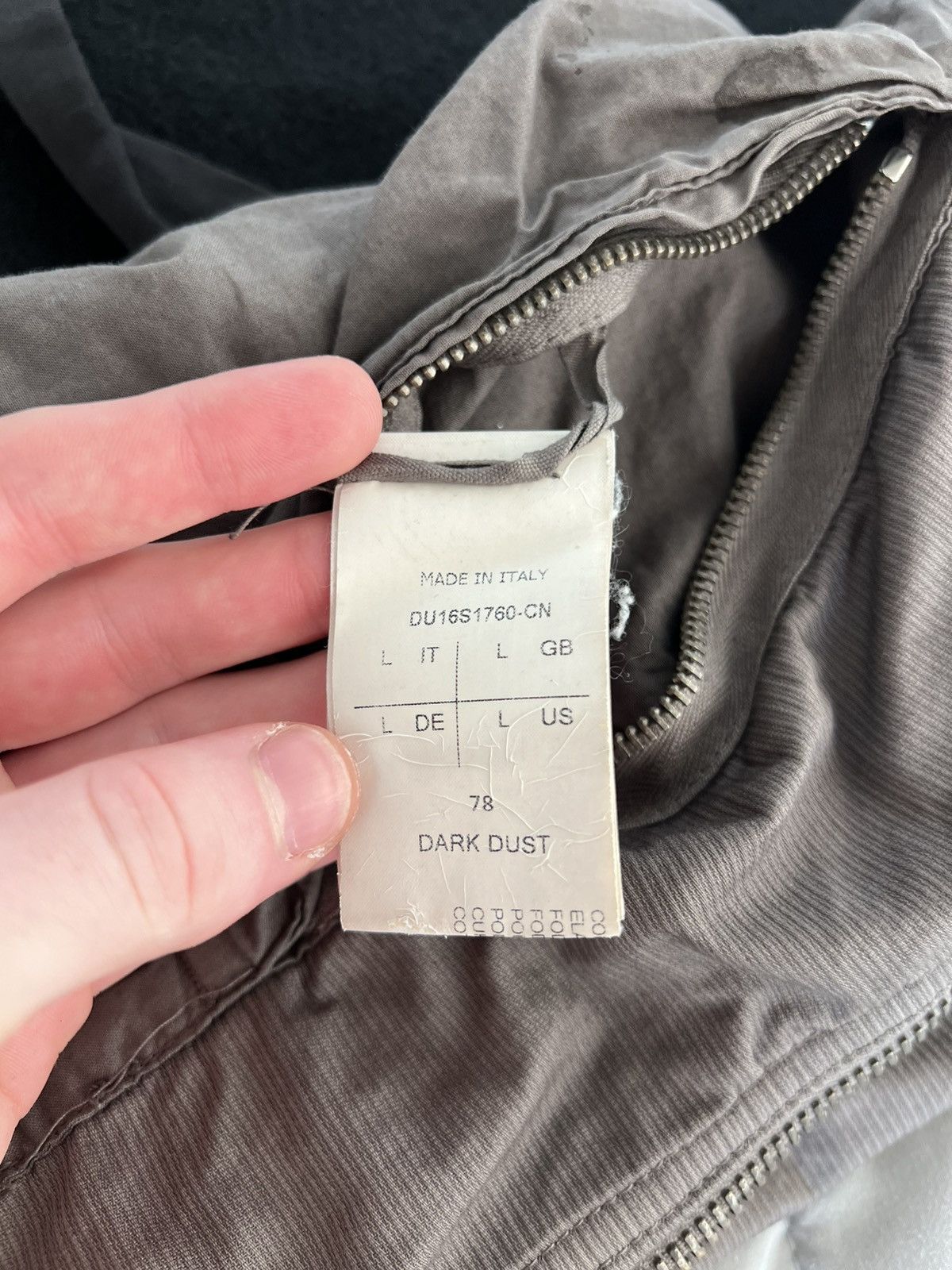 Rick Owens Rick Owens Rare Bomber Size US L / EU 52-54 / 3 - 14 Thumbnail