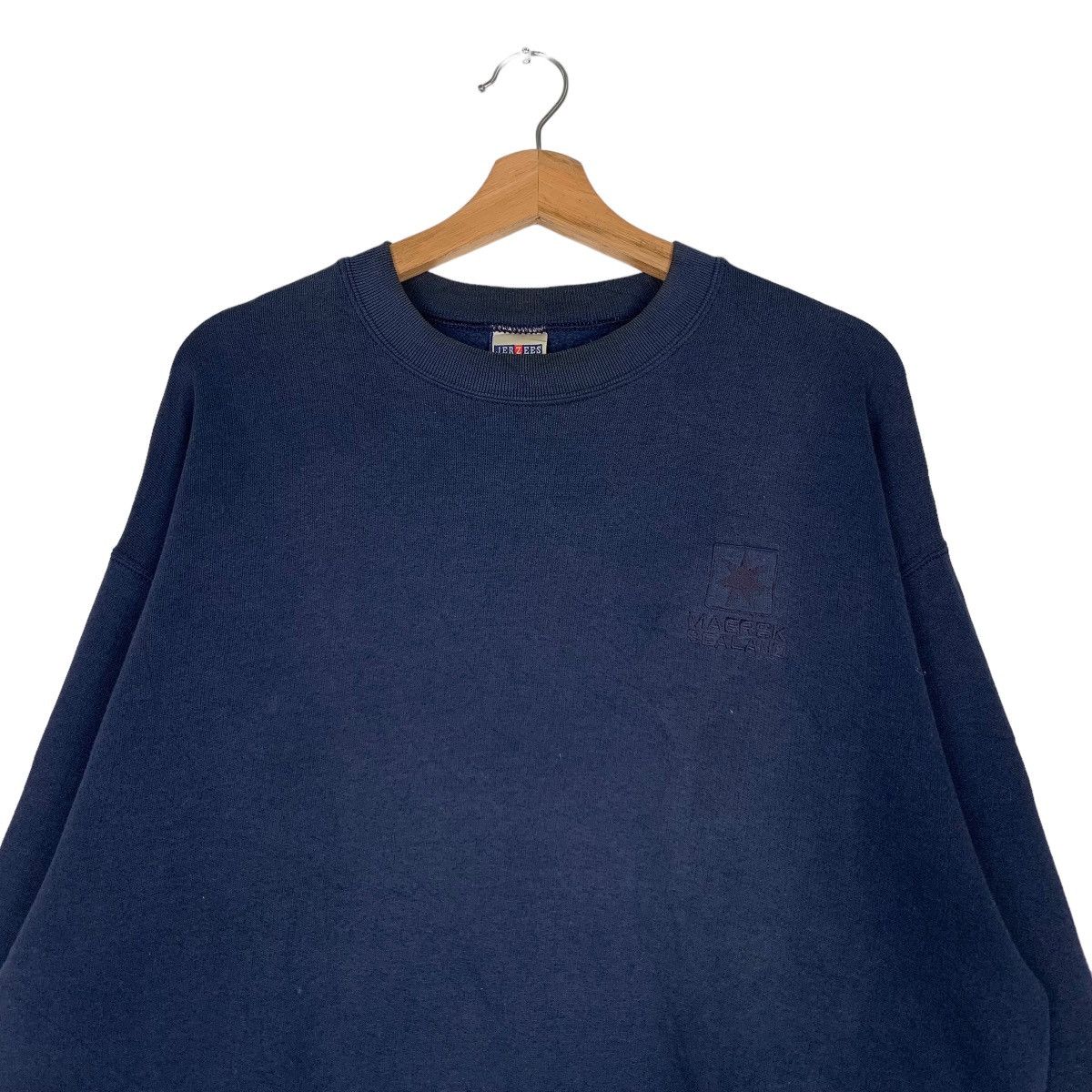 Jerzees Vintage 90's JERZEES 262 Plain Sweatshirts #0691-C32 Size US L / EU 52-54 / 3 - 2 Thumbnail