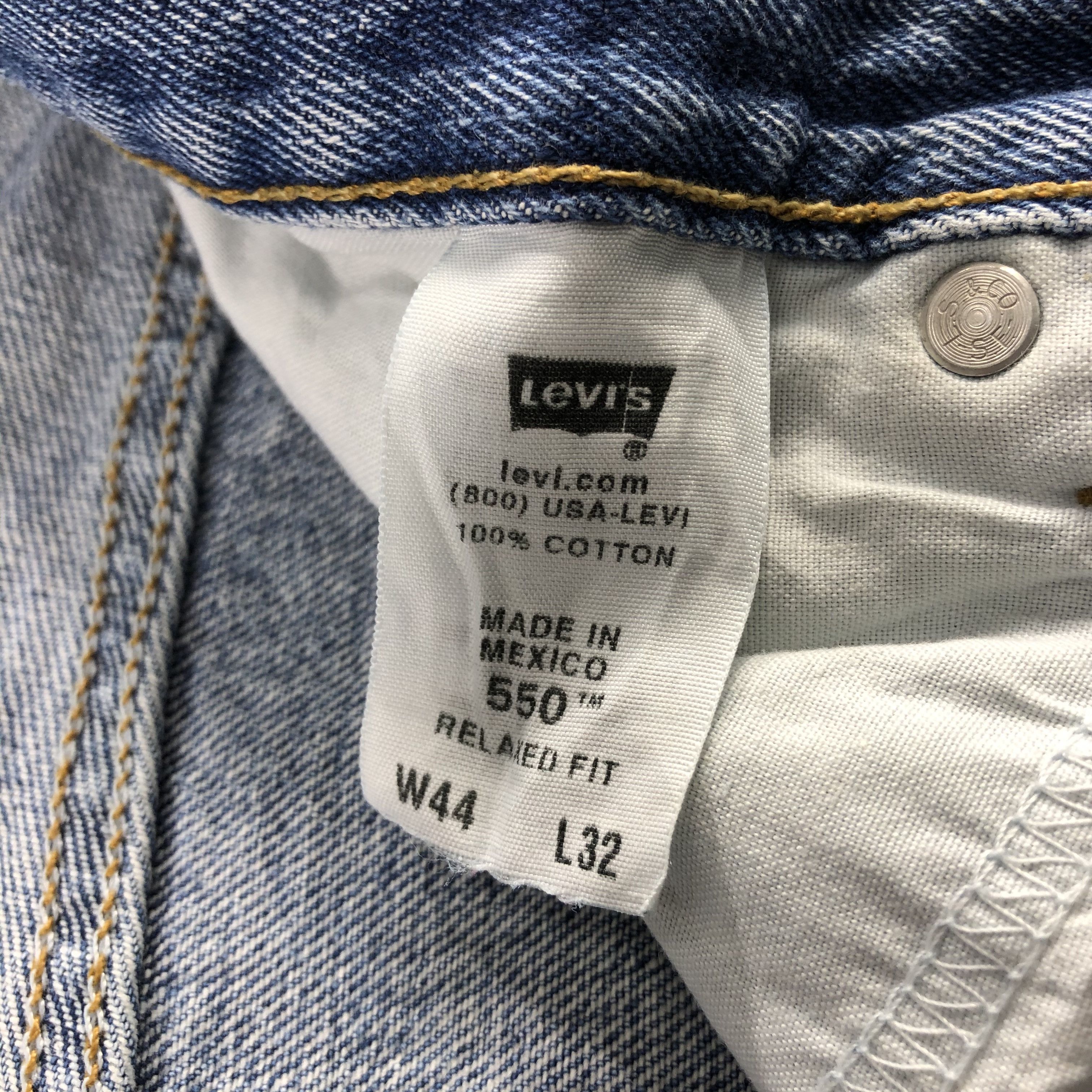 Levi's × Vintage Vintage Blue Wash Levis 550 Jeans-JM3021 Size US 43 - 11 Thumbnail