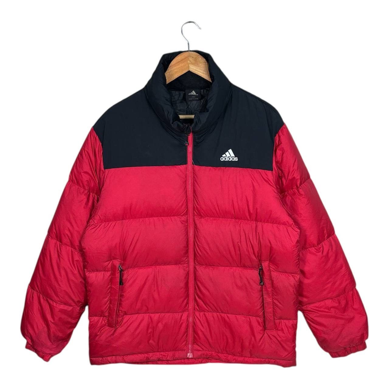 Adidas Adidas Puffer Down Jacket Red Size US L / EU 52-54 / 3 - 1 Thumbnail