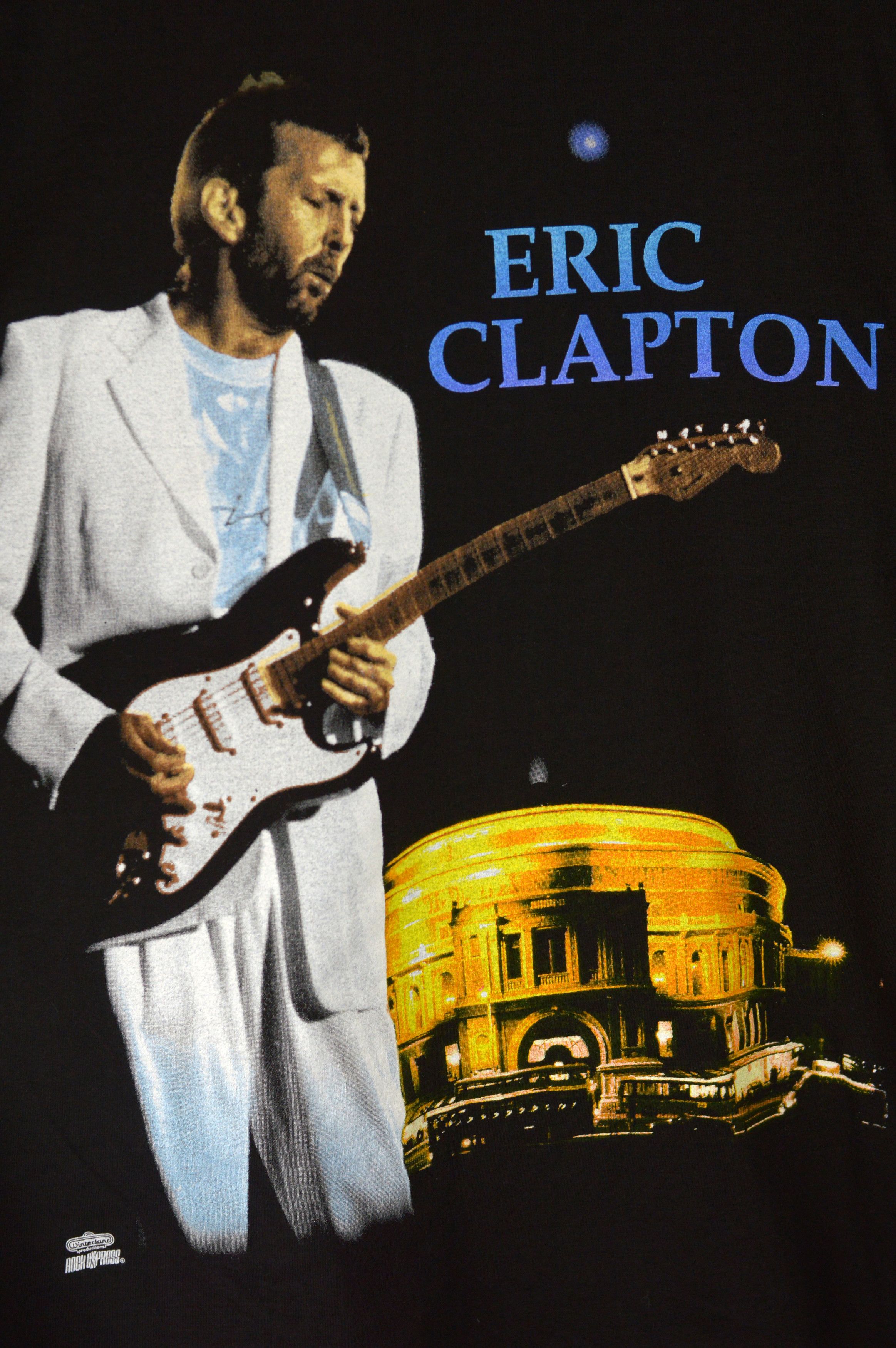 Vintage Vintage Eric Clapton Royal Albert Hall 1993 t shirt Size US L / EU 52-54 / 3 - 3 Thumbnail