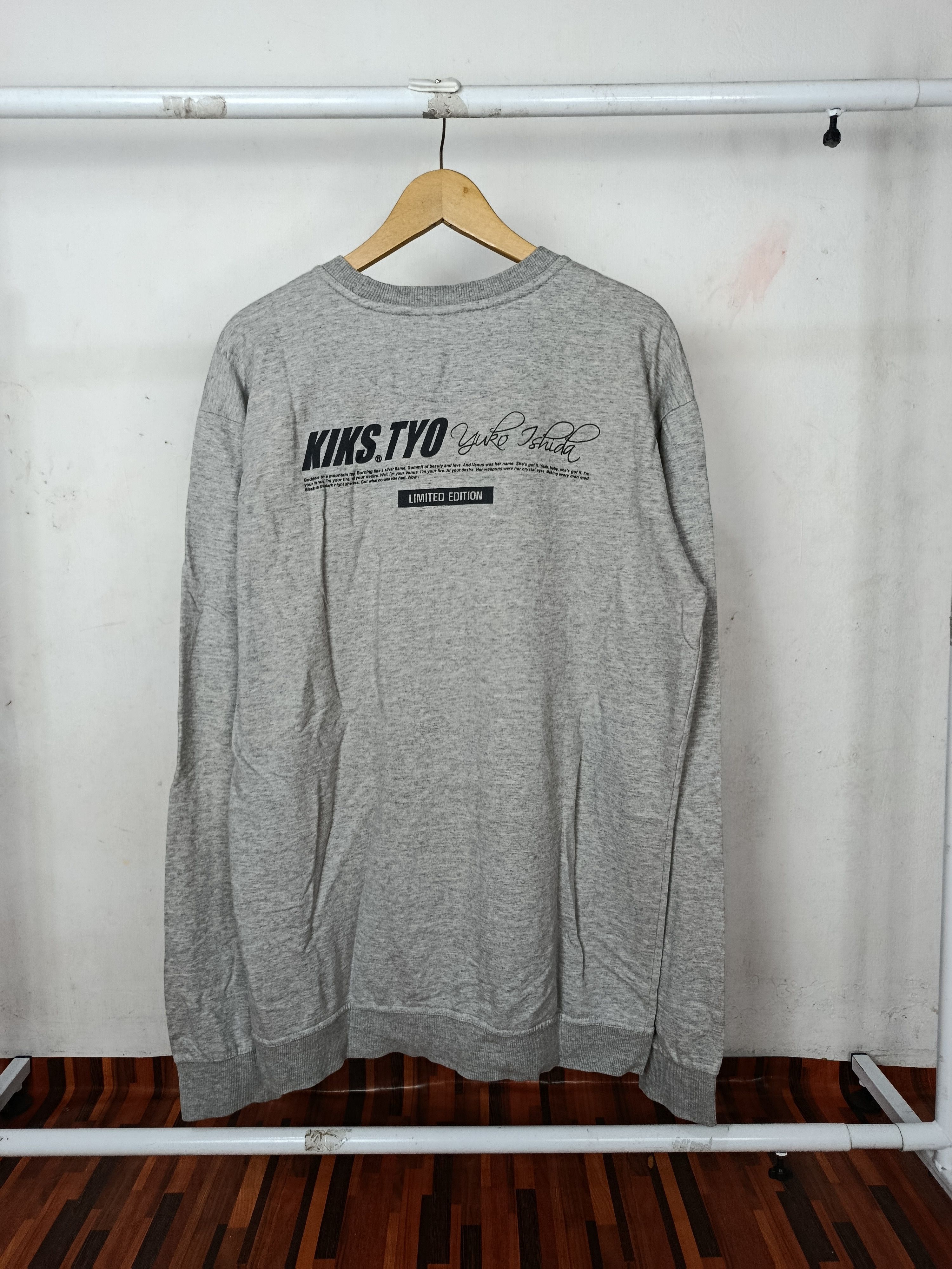 KIKS TYO Rare Kiks Tyo X Yuko Ishida Sweatshirt Size US XL / EU 56 / 4 - 4 Thumbnail