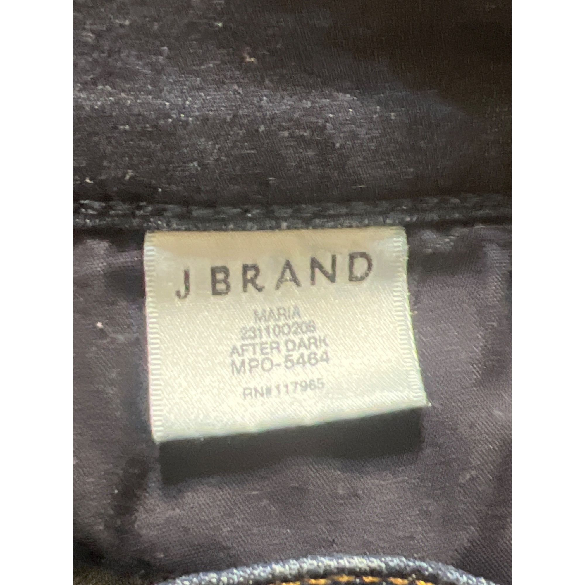 J Brand J Brand Marie After Dark Skinny Jeans Dark Wash Denim Flatte Size 26" / US 2 / IT 38 - 5 Thumbnail