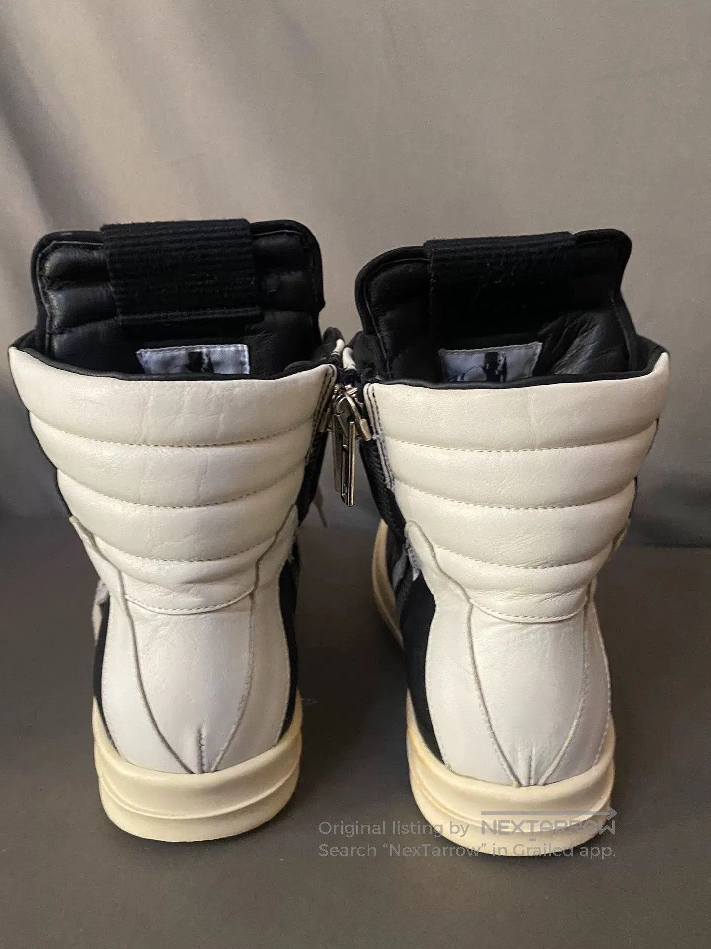 Rick Owens rick owens black leather high. Size US 6.5 / EU 39-40 - 3 Thumbnail