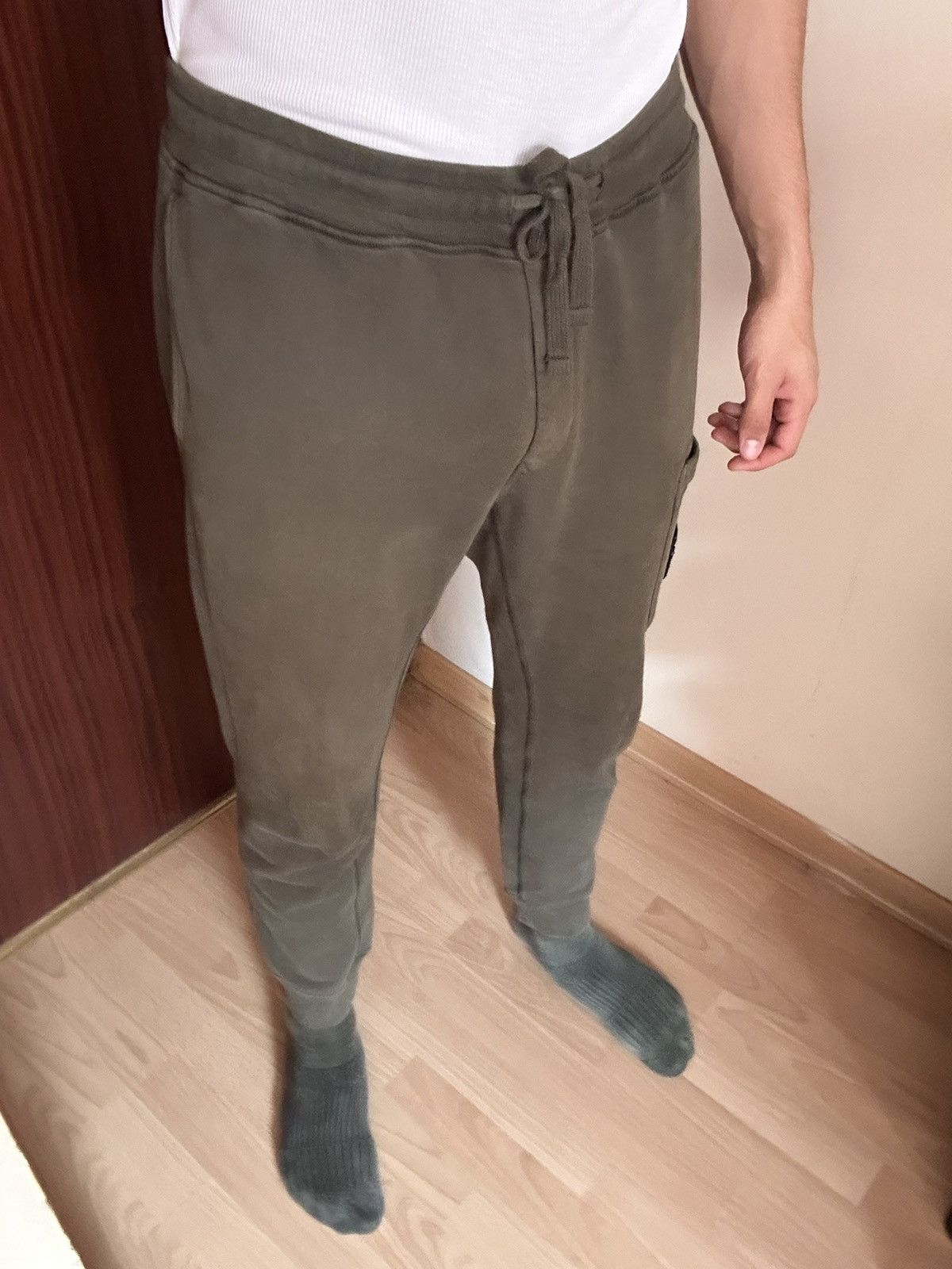 Stone Island Stone Island Green Patch Sweatpants Size US 38 / EU 54 - 12 Thumbnail