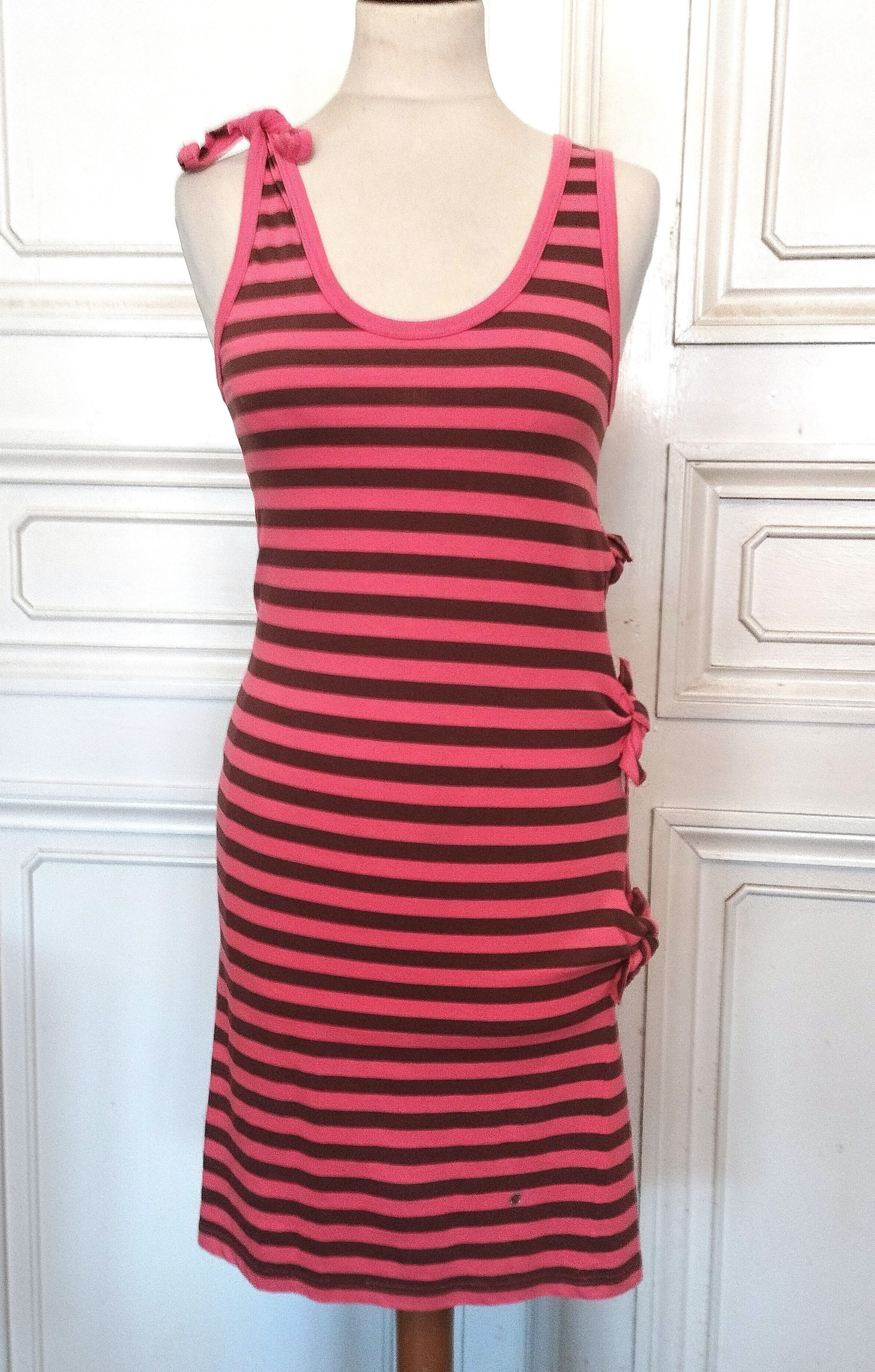 Sonia Rykiel Sonia Rykiel Robe Ouvertures Noeuds T S/M Size S / US 4 / IT 40 - 2 Thumbnail