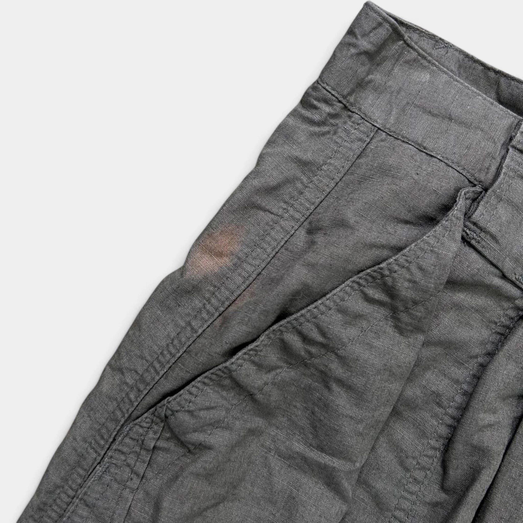 Marithe + Francois Girbaud Marithé + François Girbaud Lightweight Grey Bombacho Pants Size US 26 / EU 42 - 3 Thumbnail