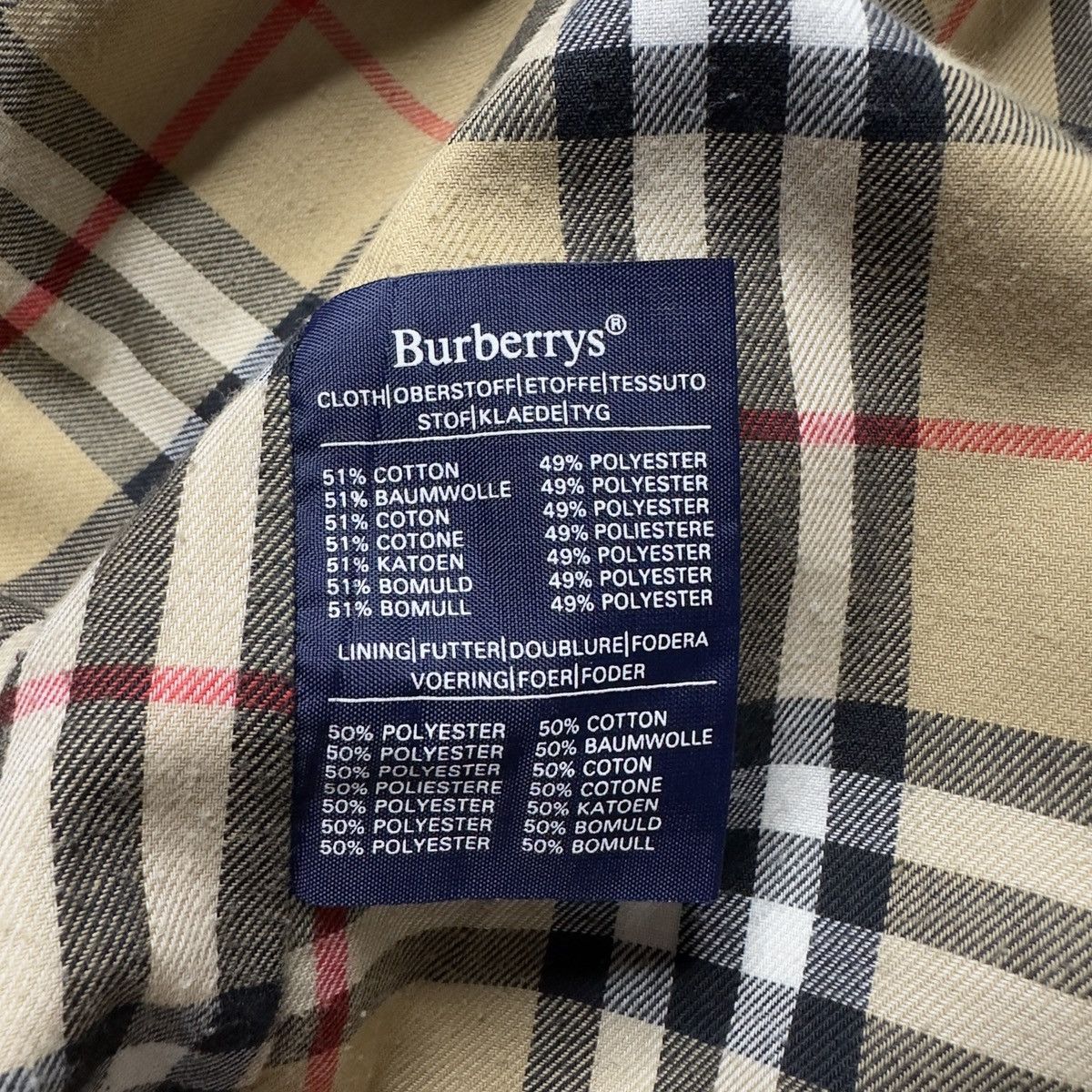 Burberry Burberry trench coat nova check vintage Size L / US 10 / IT 46 - 4 Thumbnail