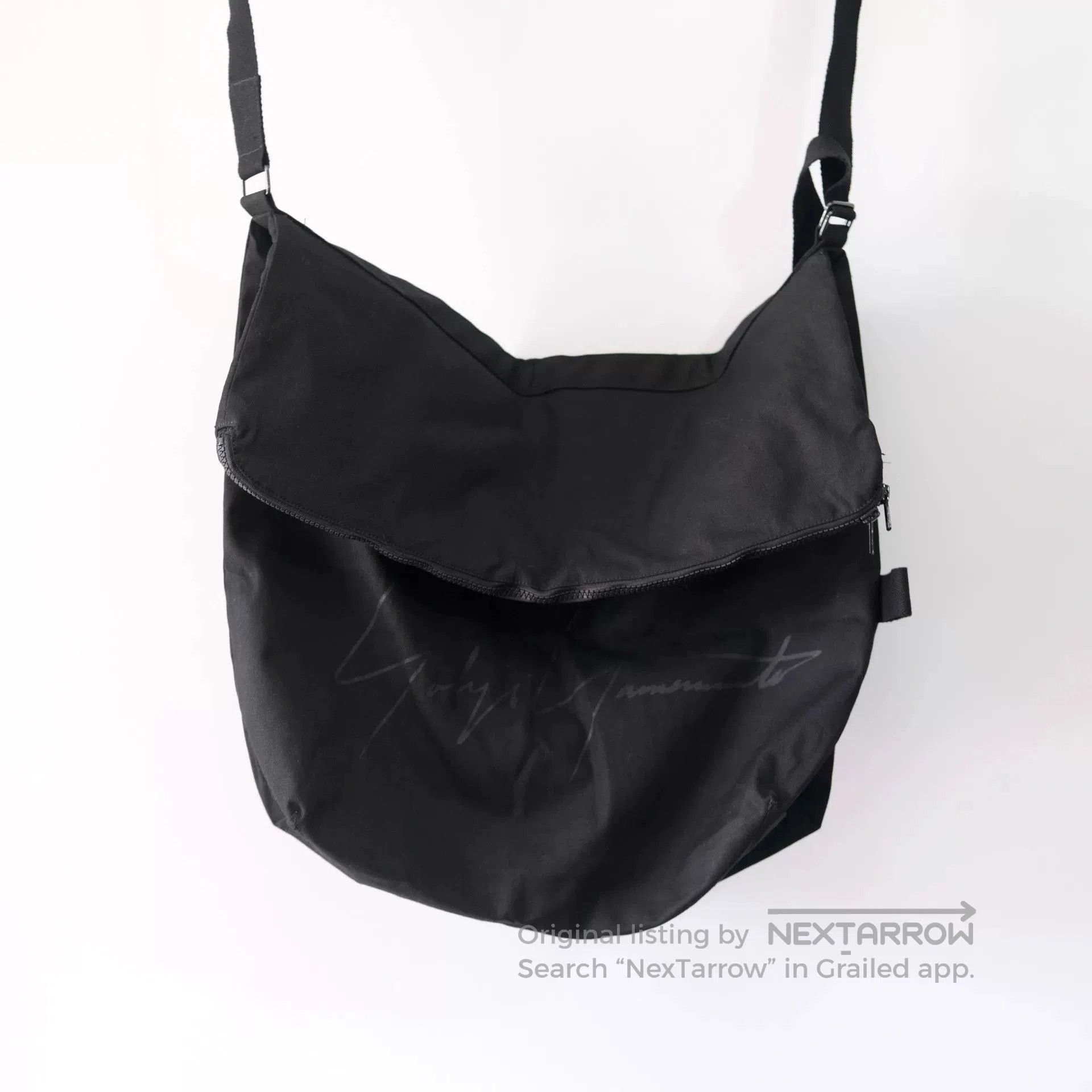 Yohji Yamamoto New Yohji Yamamoto Signature Messenger Bag. Size ONE SIZE - 2 Thumbnail