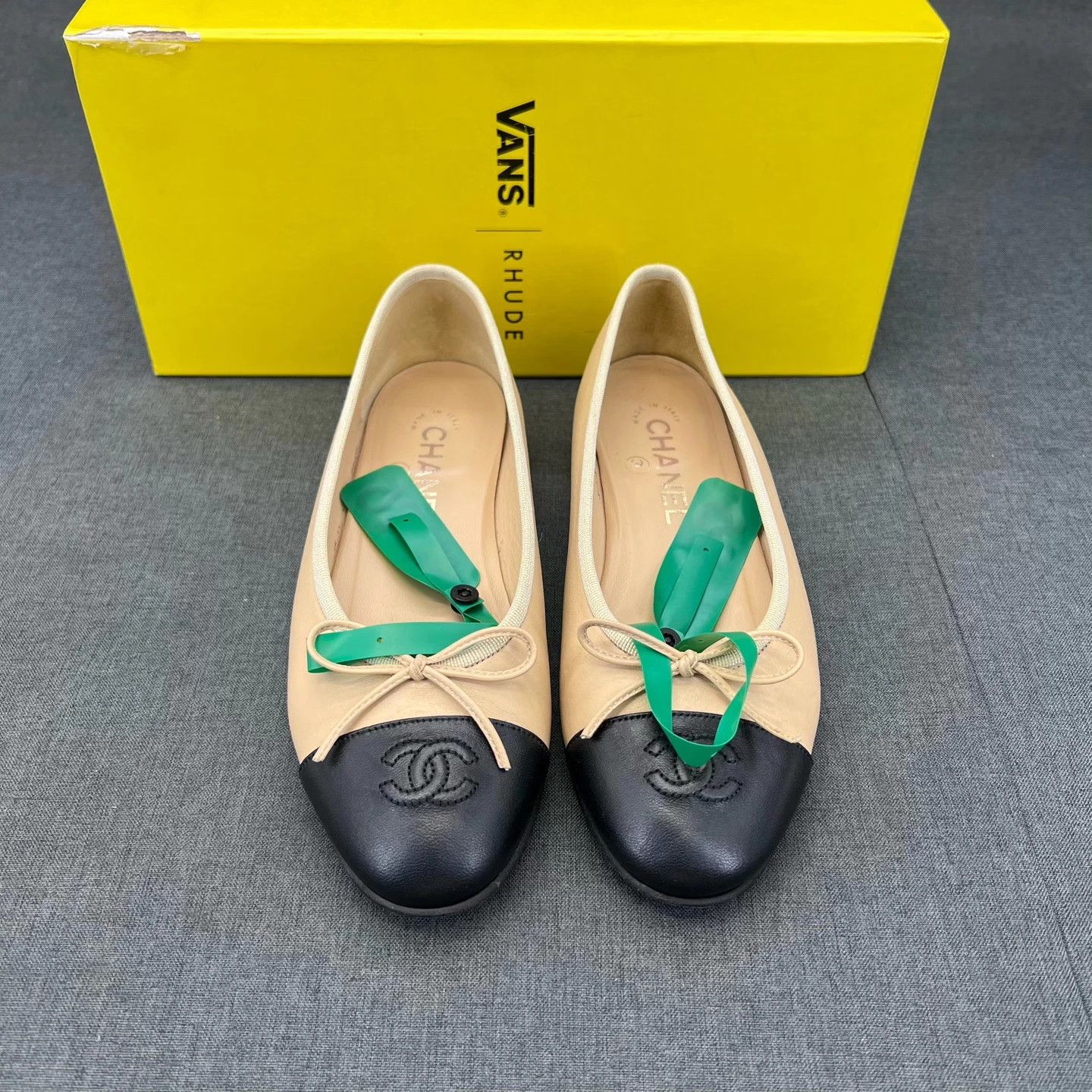 Chanel Chanel Beige Fisherman Shoes 36.5 New Resoled Size US 5.5 / IT 35.5 - 4 Thumbnail