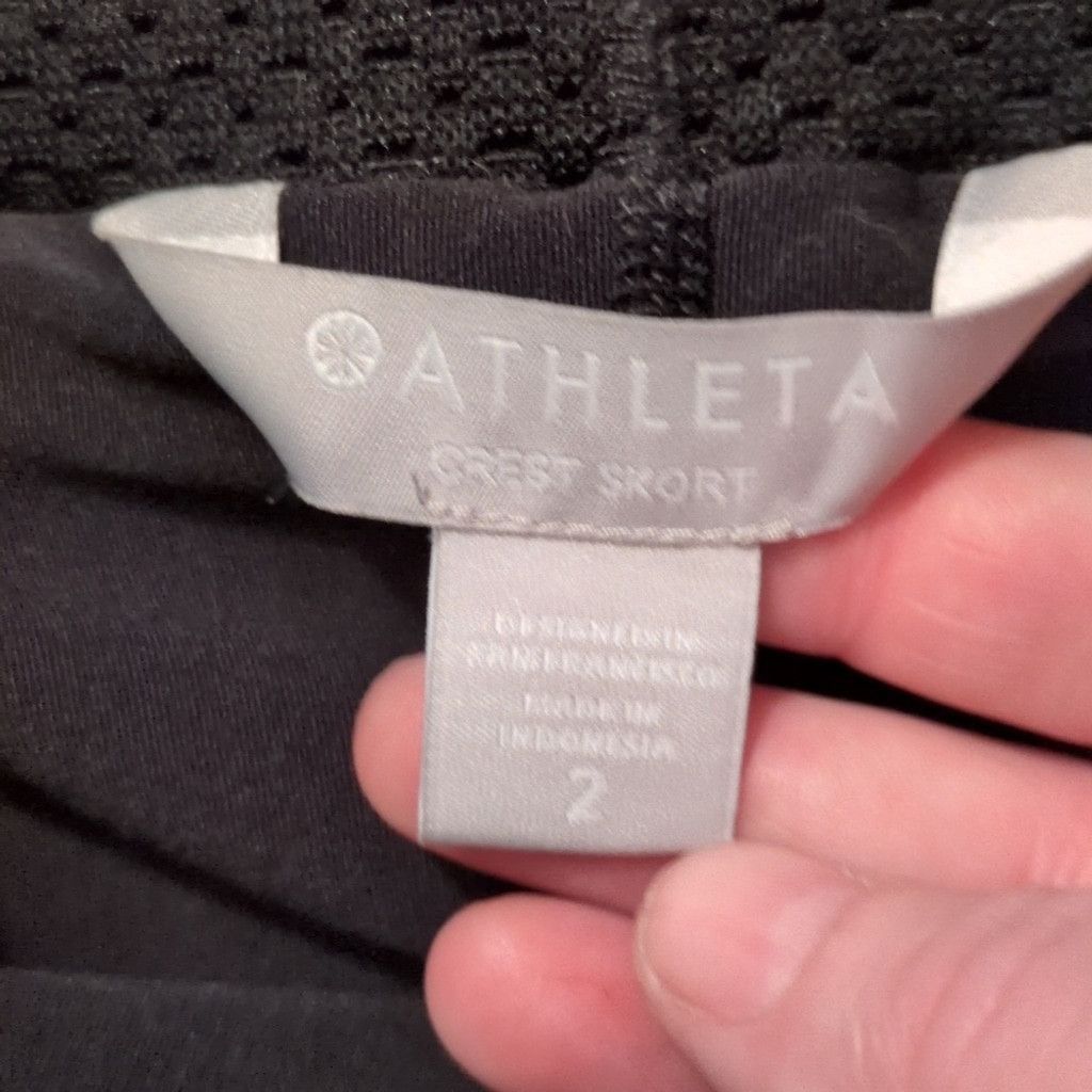 Athleta Athleta Black Crest Skort Size Small Size 27" / US 4 / IT 40 - 5 Thumbnail