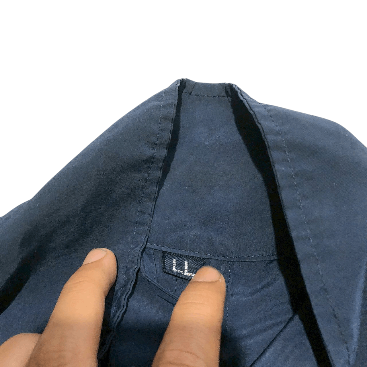 John Richmond Vintage 90s John Richmond Navy Light Jacket Size US L / EU 52-54 / 3 - 3 Thumbnail