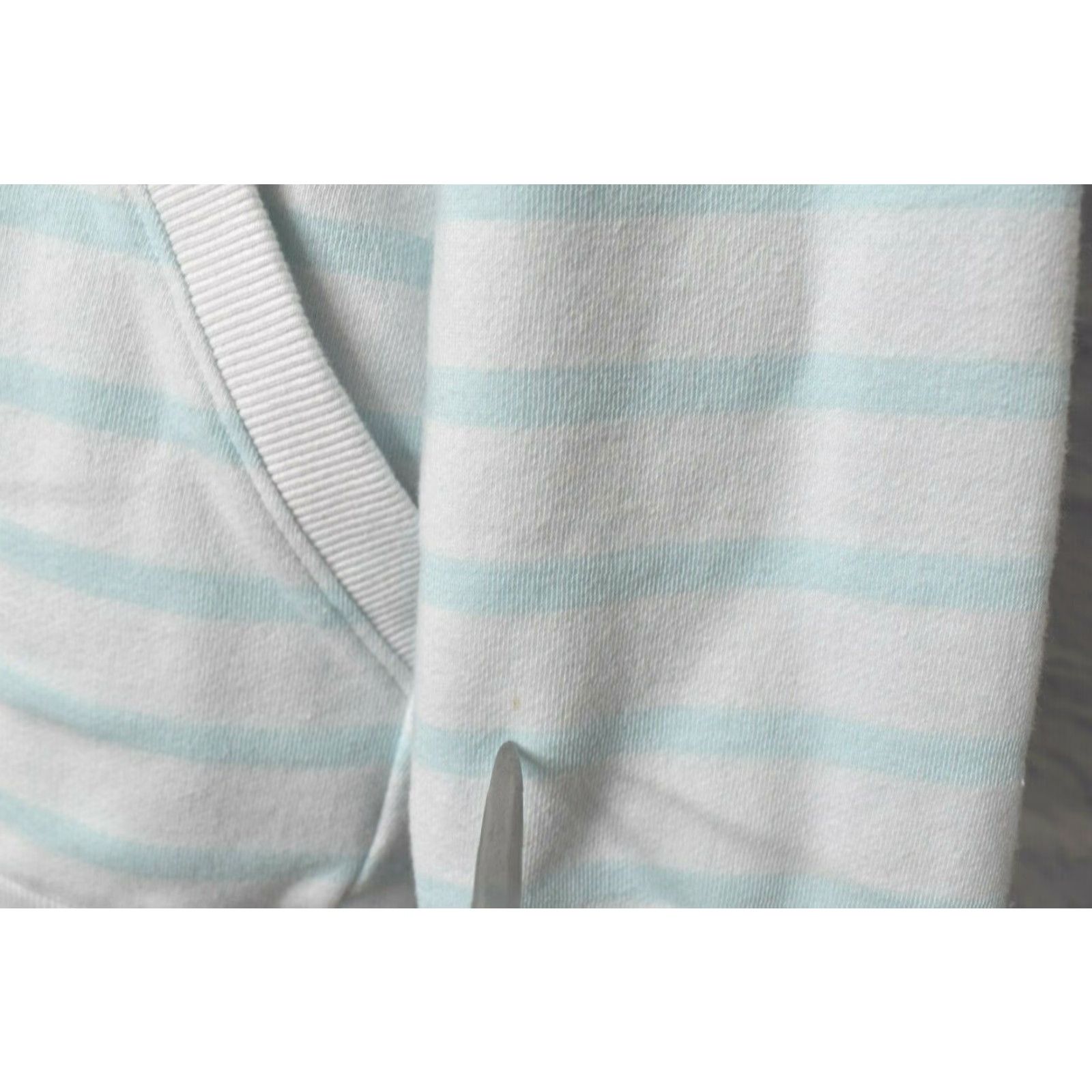 Under Armour Under Armour Hoodie Striped Long Sleeve Small Blue White Womens Size S / US 4 / IT 40 - 7 Thumbnail