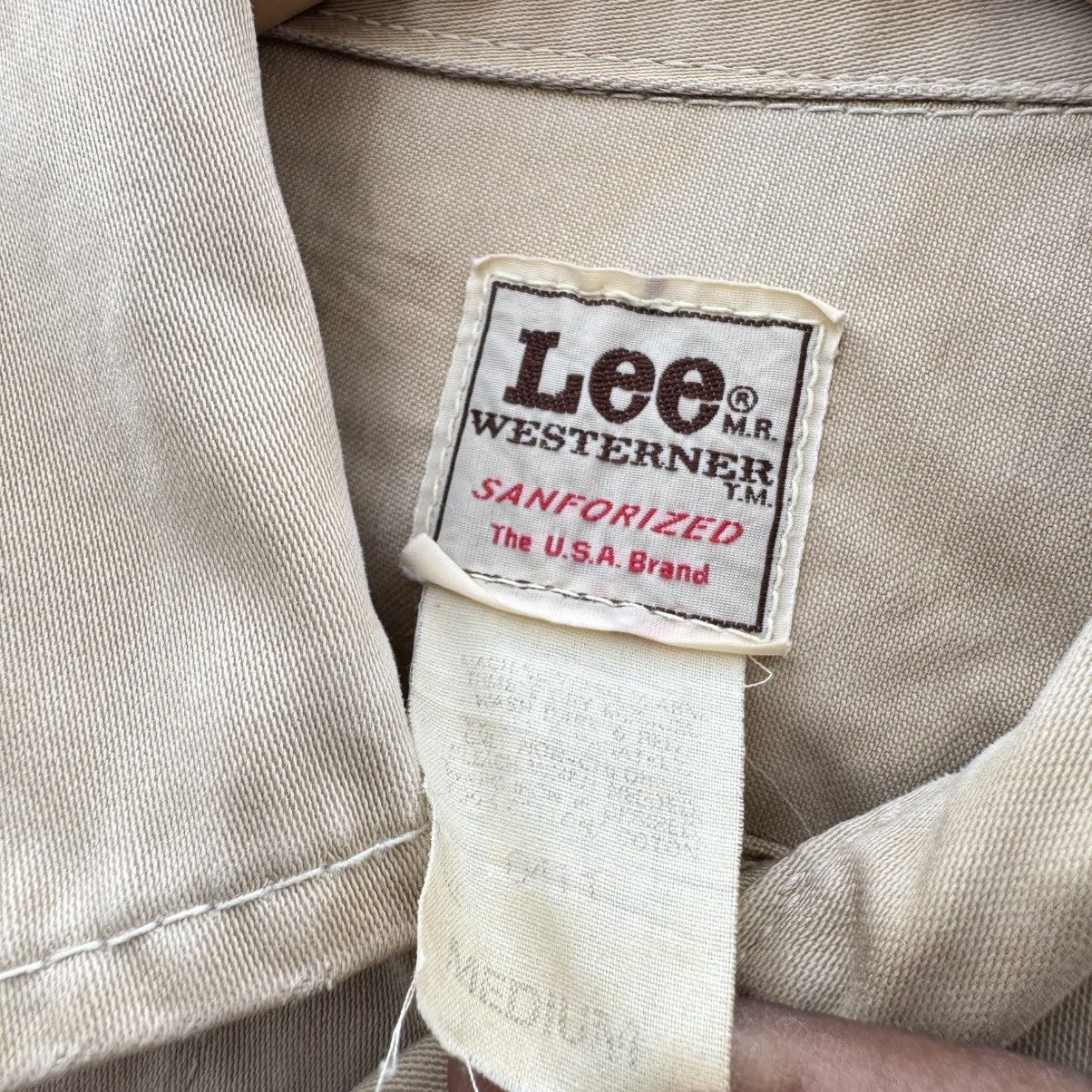 Vintage Vintage Lee Westerner Moleskin Denim Jacket Rusty Size US M / EU 48-50 / 2 - 14 Thumbnail