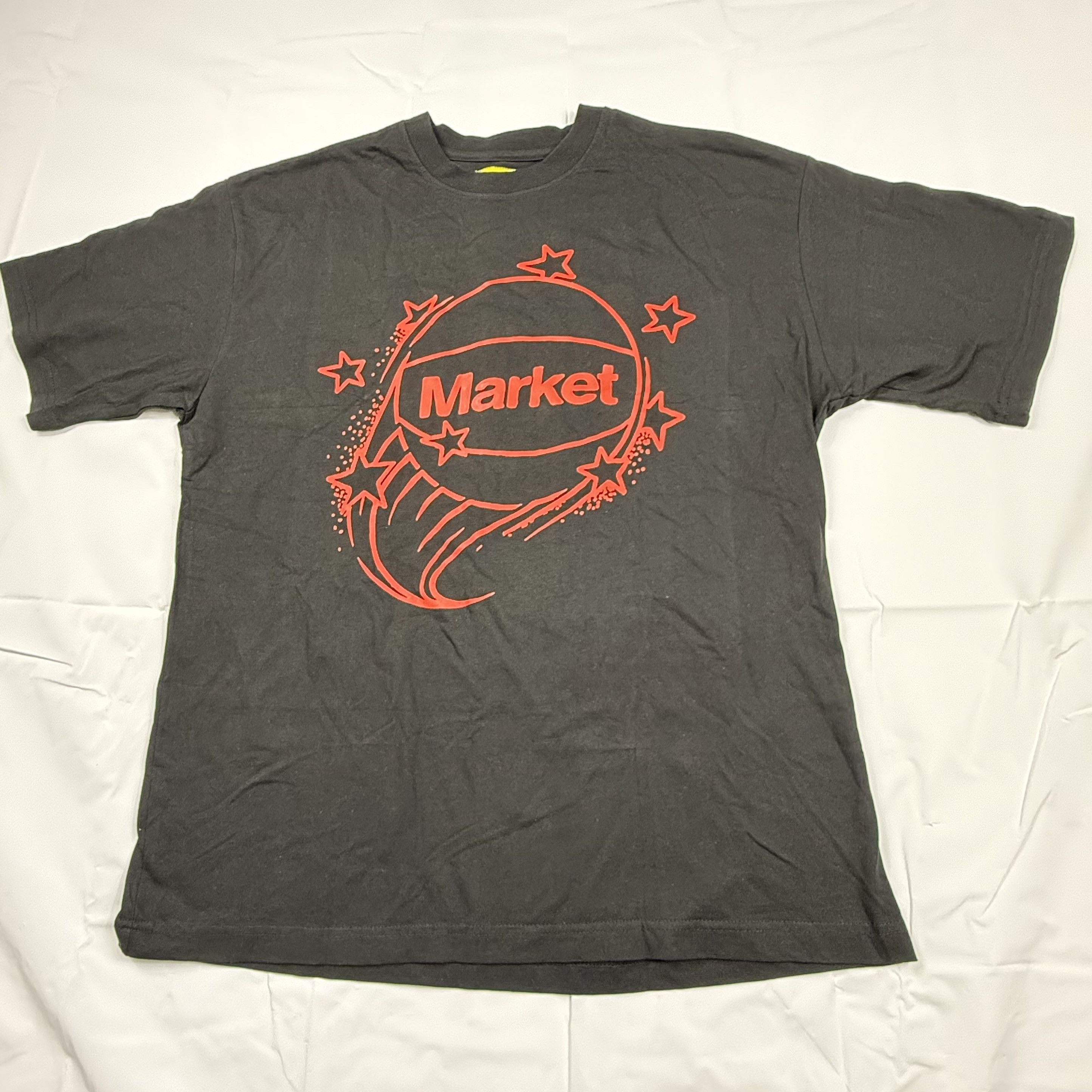 Market Market Mens Black Basketball Stars Graphic T-Shirt XL Size US XL / EU 56 / 4 - 1 Thumbnail