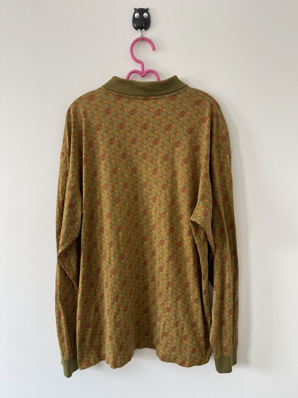 Christian Dior Monsieur Rare Vintage CHRISTIAN DIOR MONSIEUR Gold Chain Luxury Polo Size US L / EU 52-54 / 3 - 7 Thumbnail