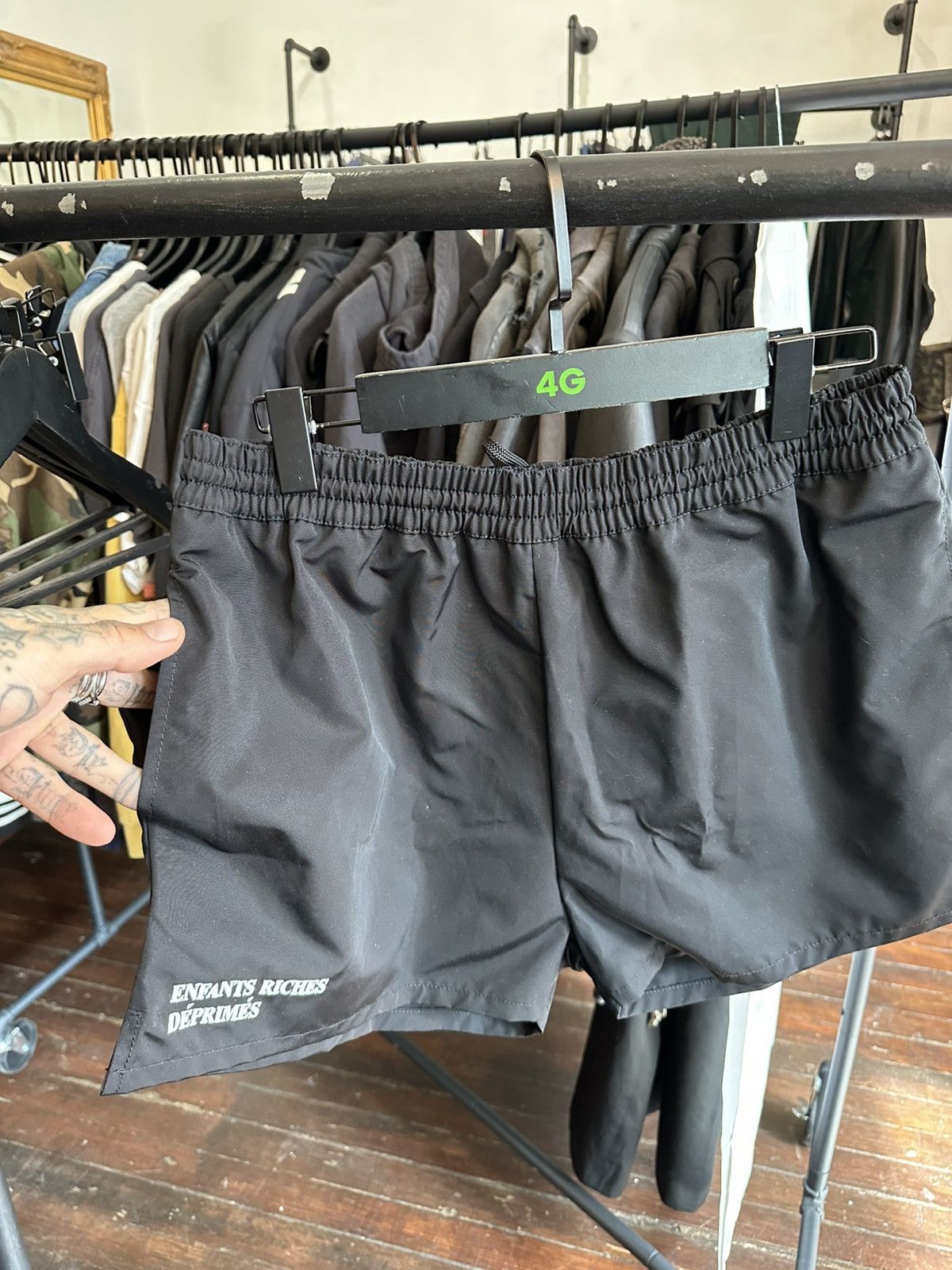 Enfants Riches Deprimes ERD BLACK NEW BATHING SUIT OR SHORTS 32-36 Size US 36 / EU 52 - 11 Thumbnail