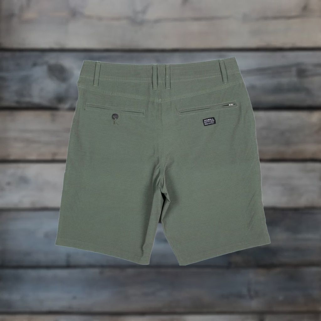 O'Neill O'Neill Sequoia Stretch Hybrid Shorts 34 x 9.5" Olive Green SP318A105X Men’s Shorts Olive Green 34x9" Chino, Beach, Outdoor, Casual Mens Size US 32 / EU 48 - 1 Thumbnail