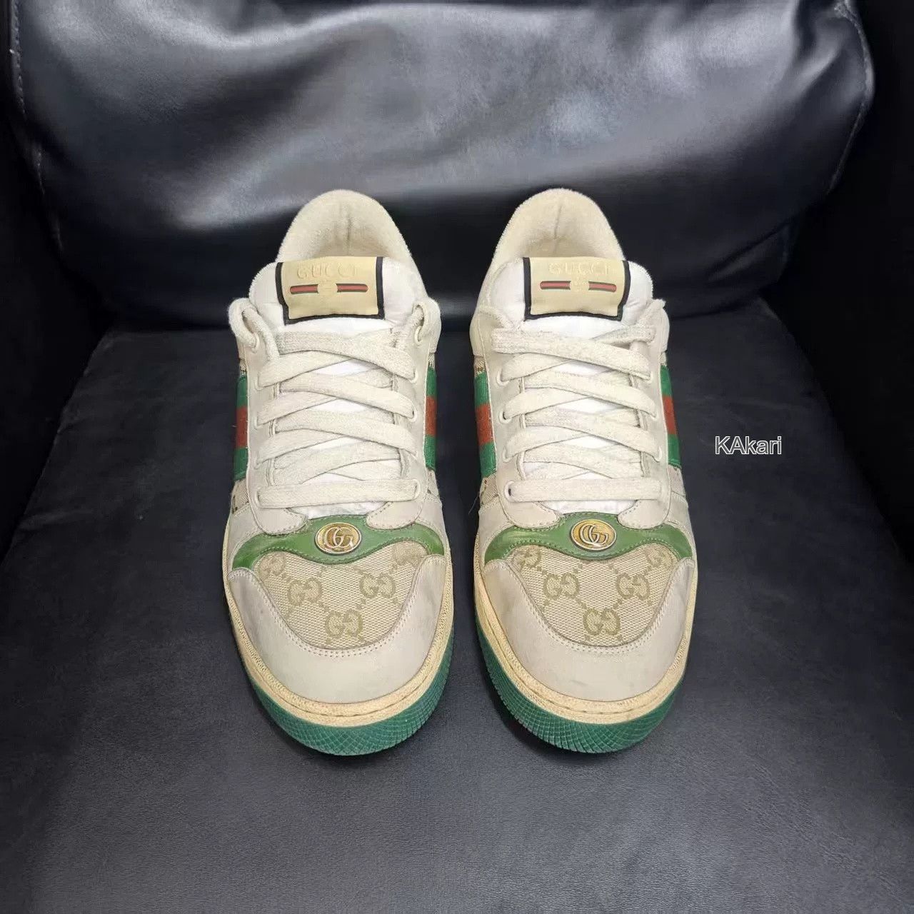 Gucci Gucci Enamel Dirty Shoes Size US 10 / EU 43 - 3 Thumbnail