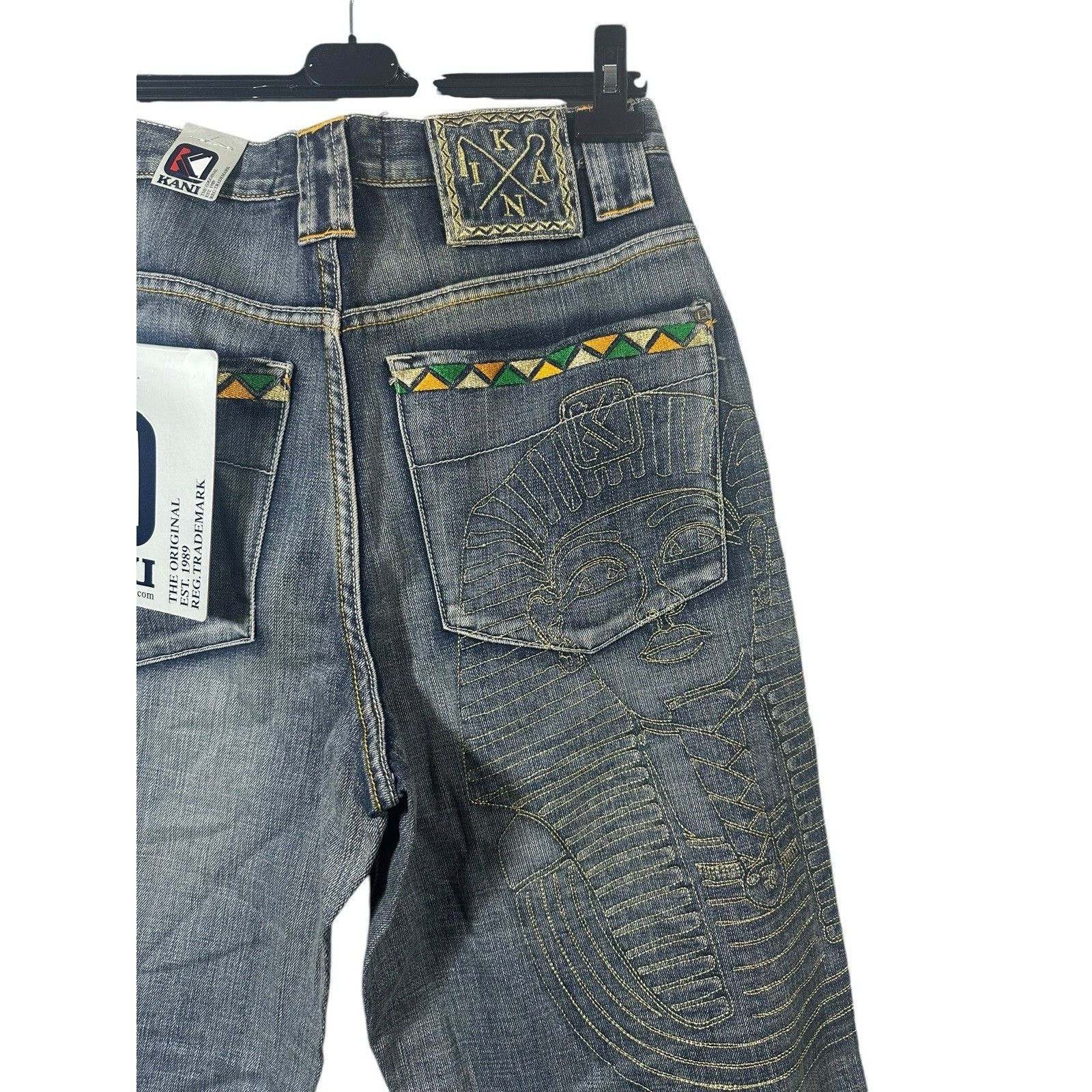 Karl Kani Vintage Karl Kani Jeans 32x32 Hip Hop Baggy Y2K 90’s 2000’s Size US 32 / EU 48 - 5 Thumbnail