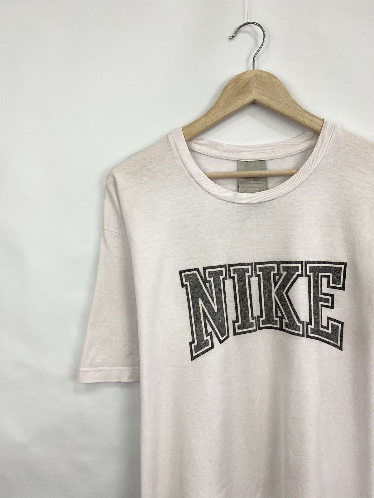 Nike Vintage 90s Nike swoosh retro t-shirt hype Size US XL / EU 56 / 4 - 2 Thumbnail
