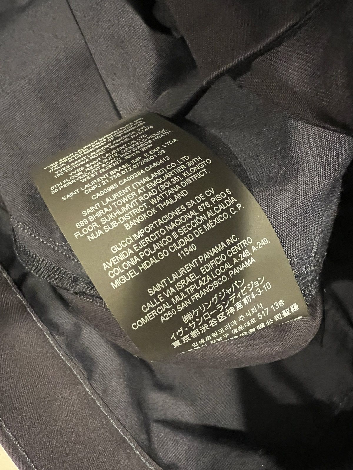 Saint Laurent Paris Saint Laurent cotton twill pants. 33. $1190 Size US 33 - 8 Thumbnail