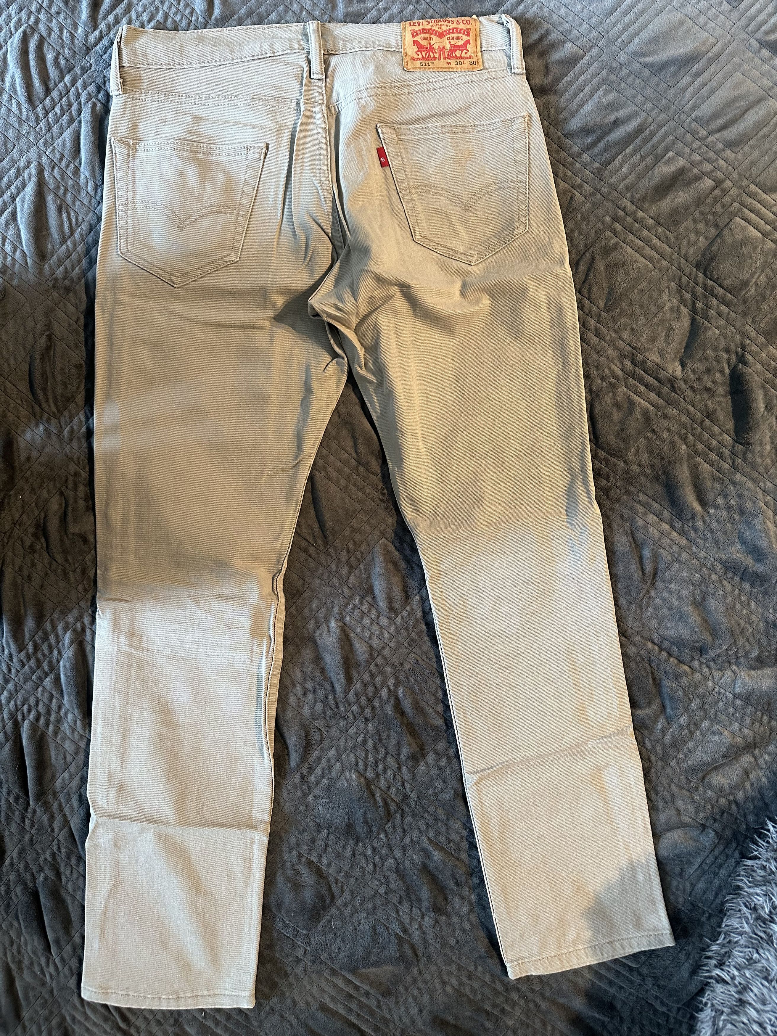 Levi's 511 Twill Chinos Size US 30 / EU 46 - 3 Thumbnail