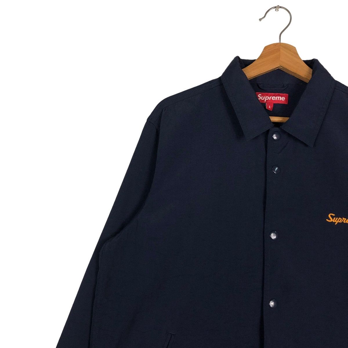 Supreme 🔥VTG EARLY 2000 SUPREME CHORE JACKET SNAP BUTTON Size US L / EU 52-54 / 3 - 5 Thumbnail