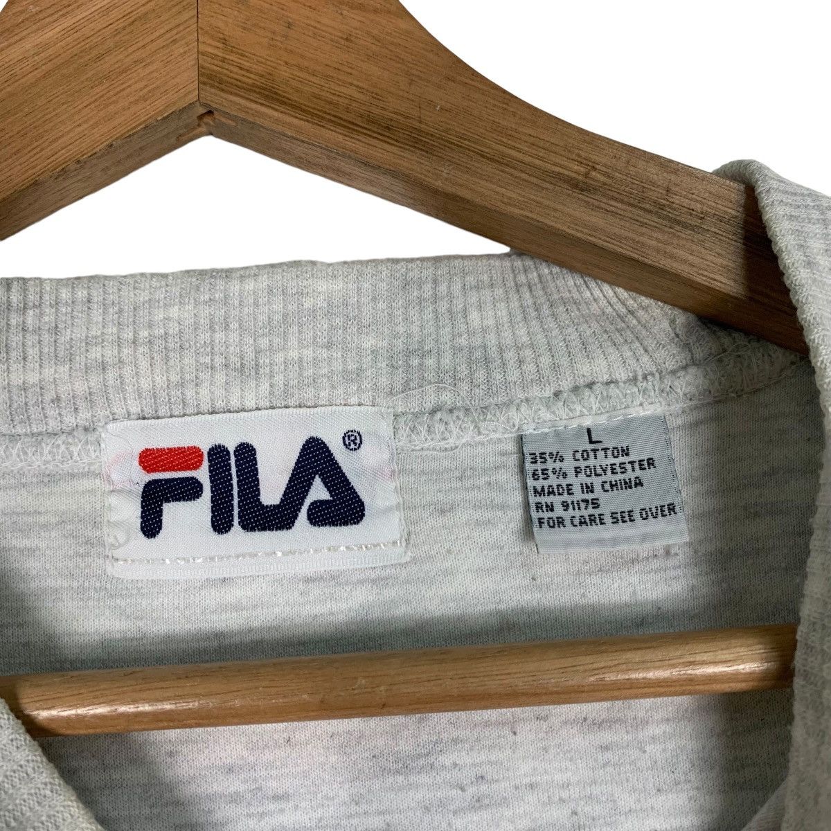 Fila FILA Big Logo Sweatshirt #0509-C23 Size US L / EU 52-54 / 3 - 12 Thumbnail