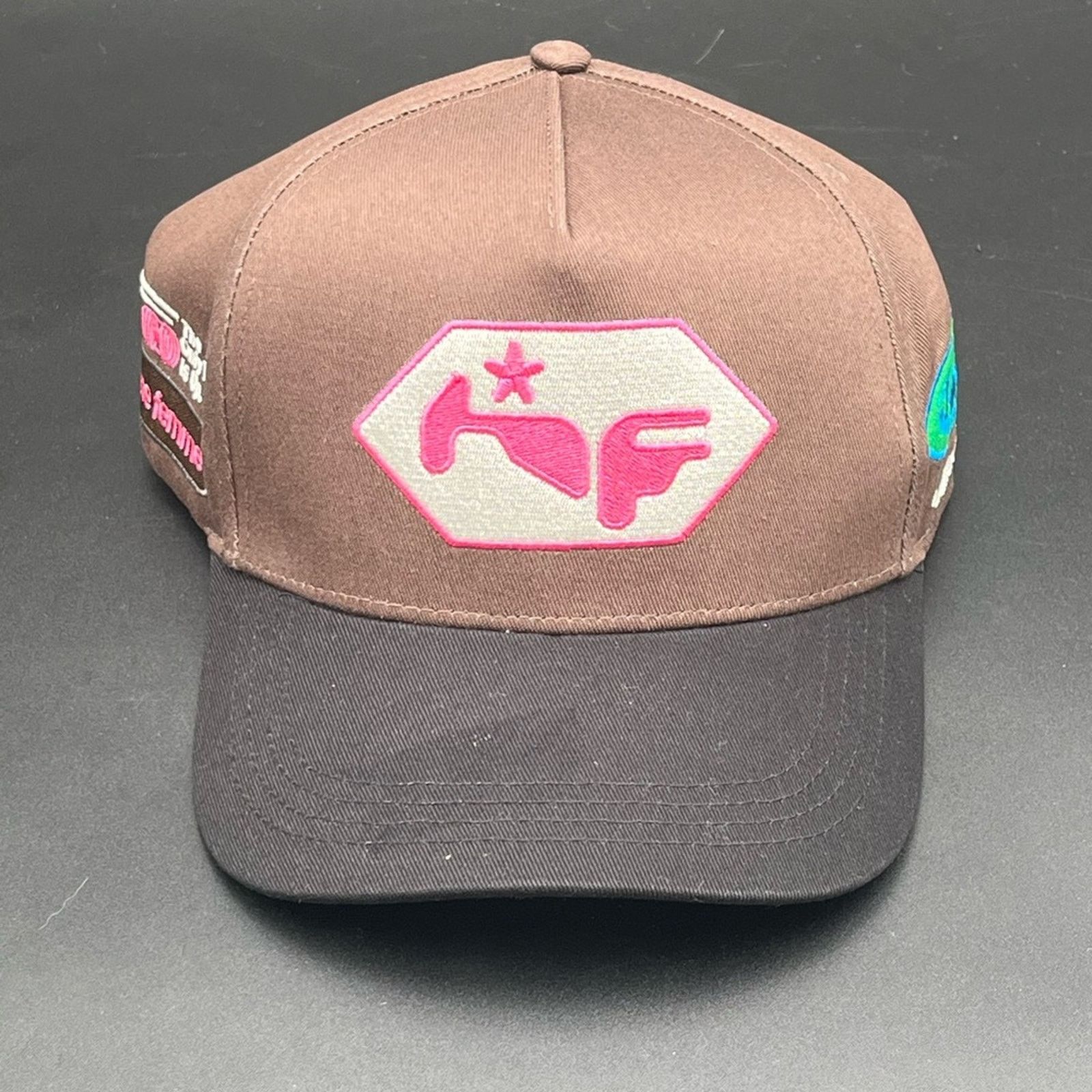 Homme + Femme La Homme Femme Brown Trucker Hat Size ONE SIZE - 1 Thumbnail