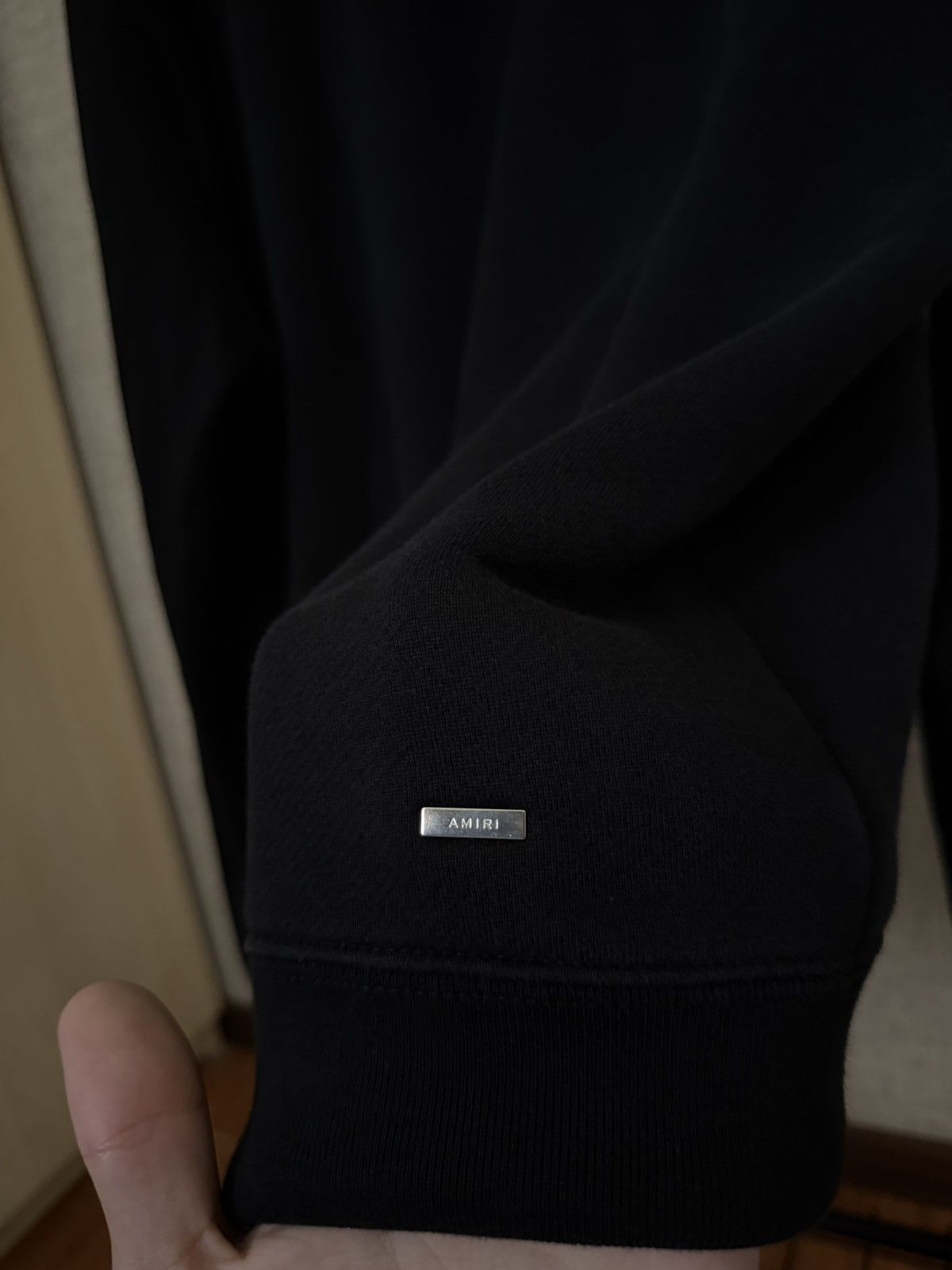Amiri AMIRI PAISLEY CORE LOGO BLACK HOODIE Size US L / EU 52-54 / 3 - 3 Thumbnail