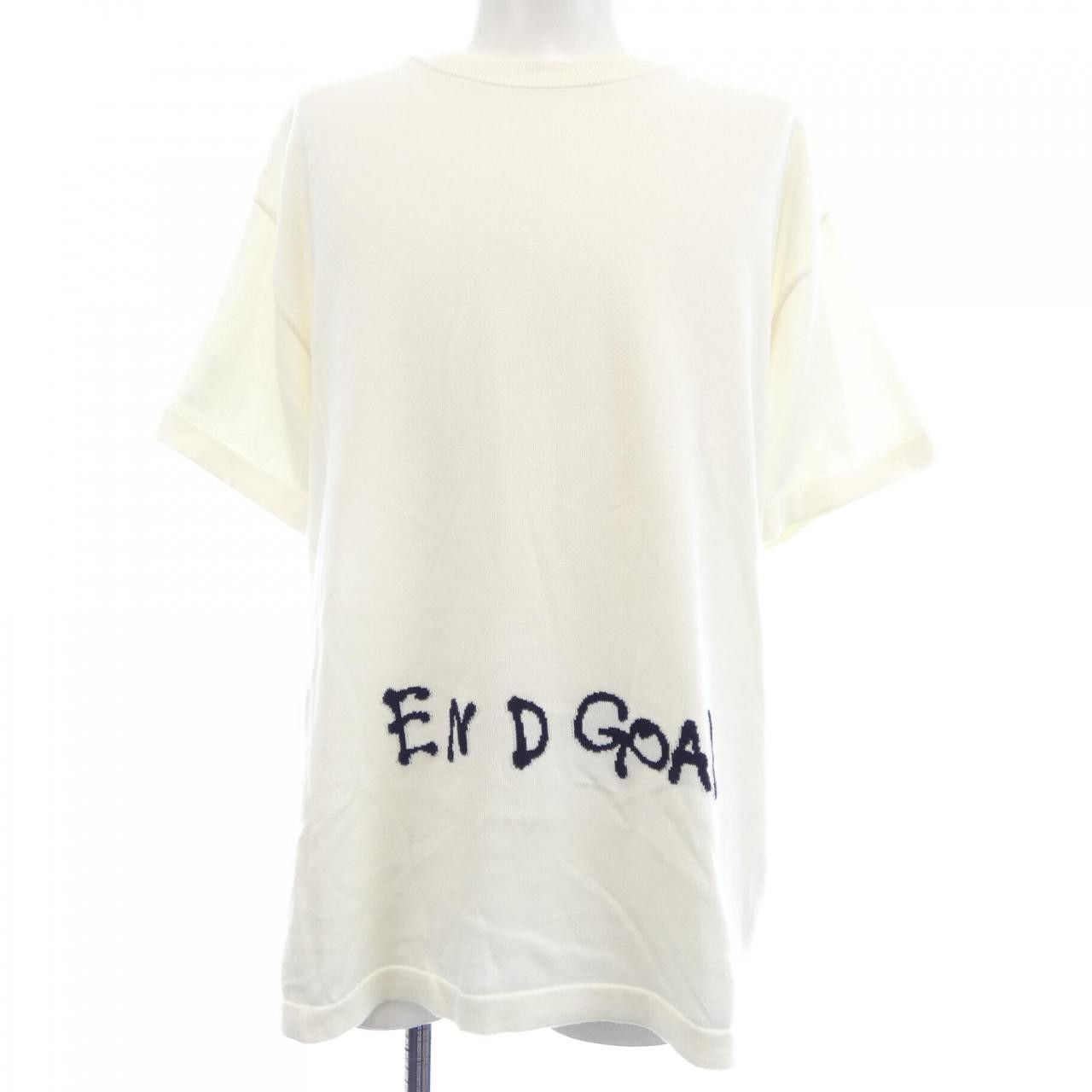 Louis Vuitton Louis Vuitton Louis Vuitton End Goal LV Knit Cotton Tops HLN95WGO5 DUTY FREE for USA Size ONE SIZE - 1 Thumbnail