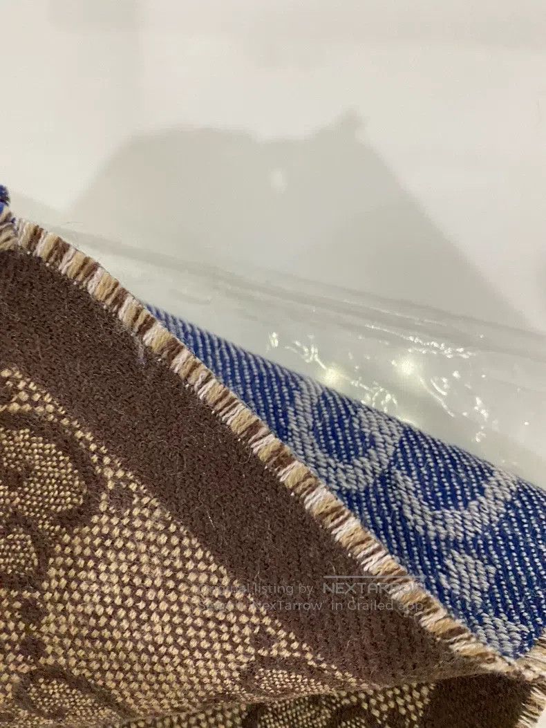 Gucci Gucci Scarf denim blue Size ONE SIZE - 8 Thumbnail