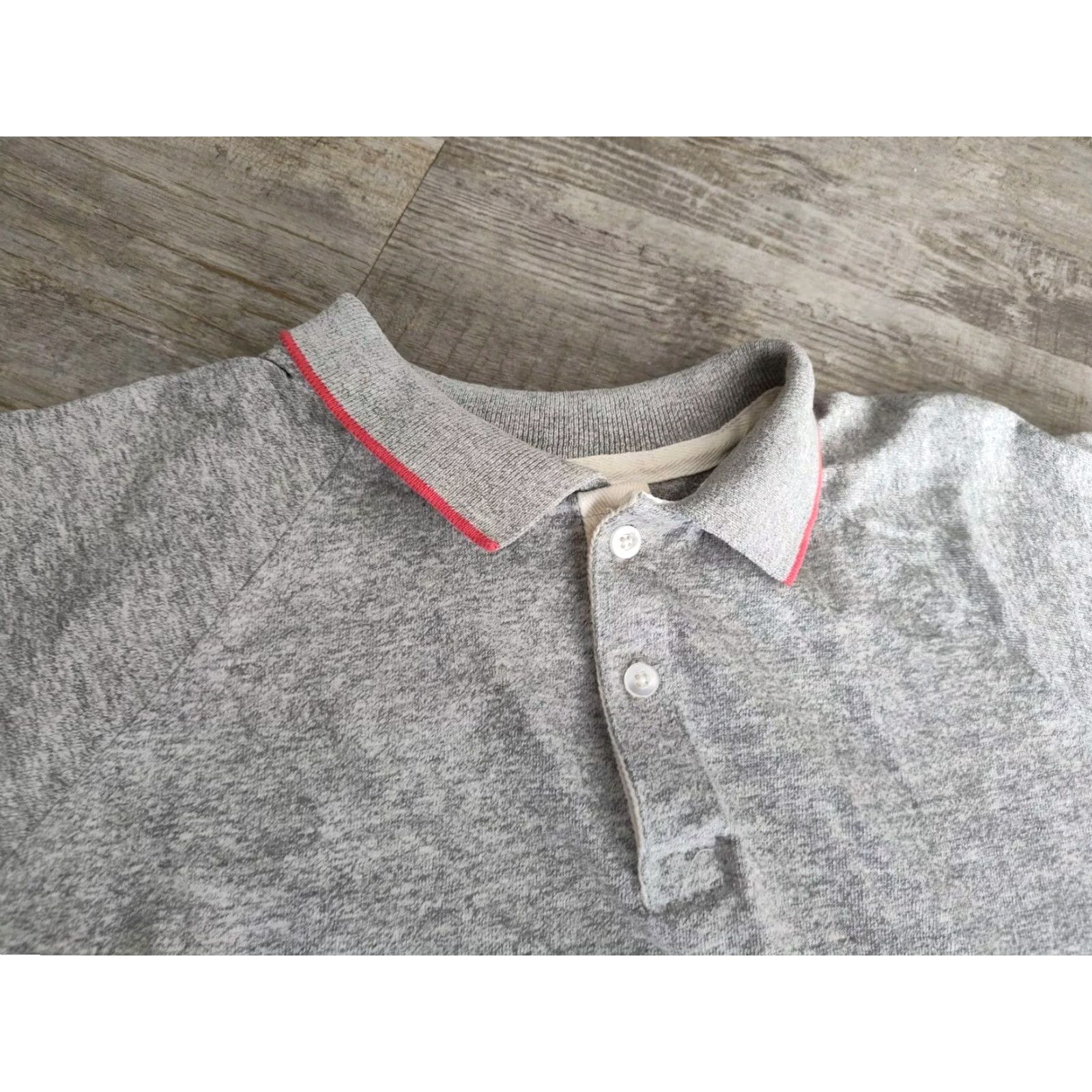 Vintage VINTAGE L.L. Bean Polo Shirt Mens XL Gray 1980s Champion Collaboration Golf Rugby USA Made Regular Fit Short Sleeve Size US XL / EU 56 / 4 - 5 Thumbnail